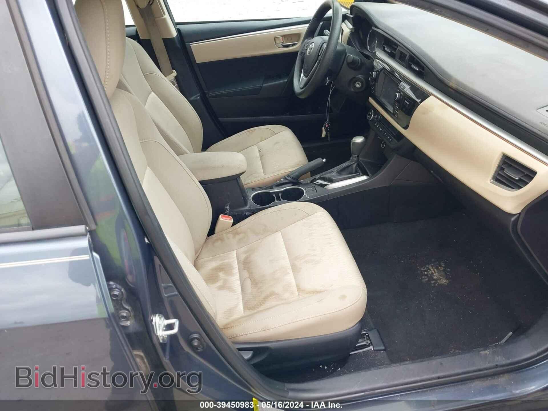 2014 TOYOTA COROLLA - VIN: 2T1BURHE3EC081512 - Фото 5