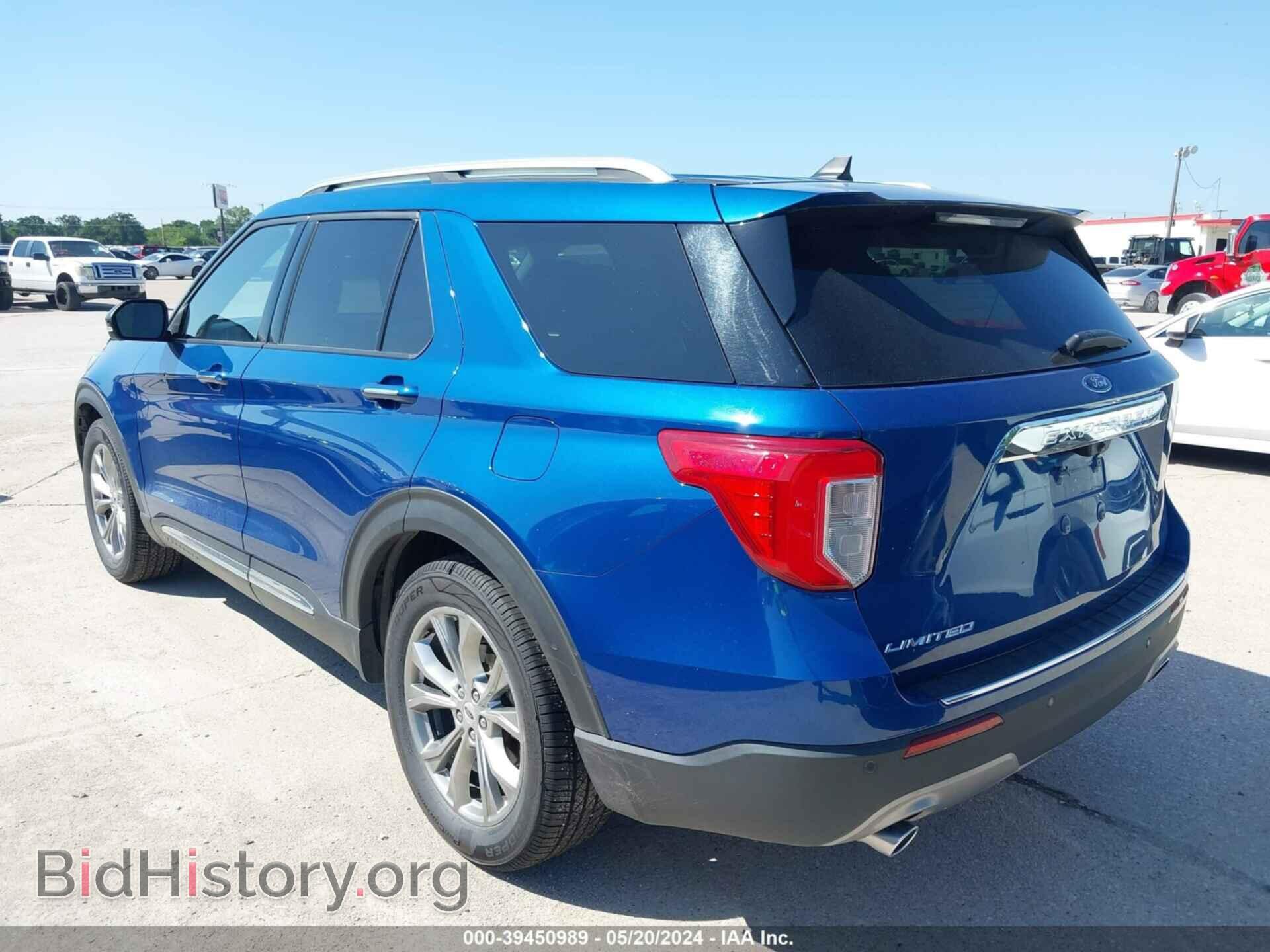 2021 FORD EXPLORER - VIN: 1FMSK7FH7MGB03000 - Фото 3
