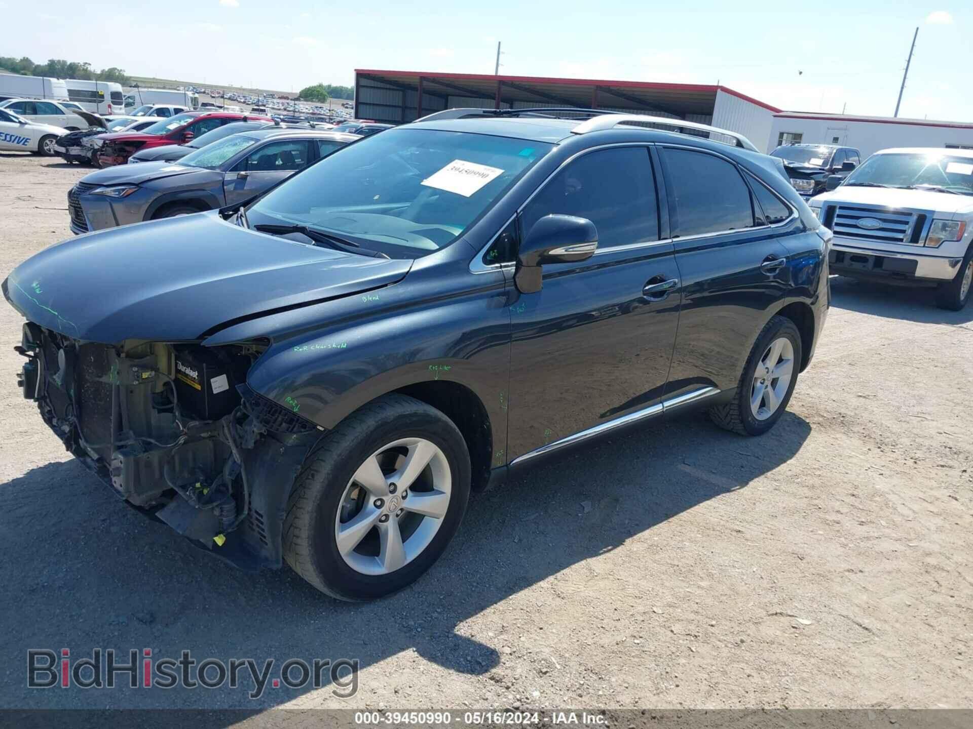 2010 LEXUS RX 350 - VIN: 2T2BK1BA4AC063670 - Фото 2