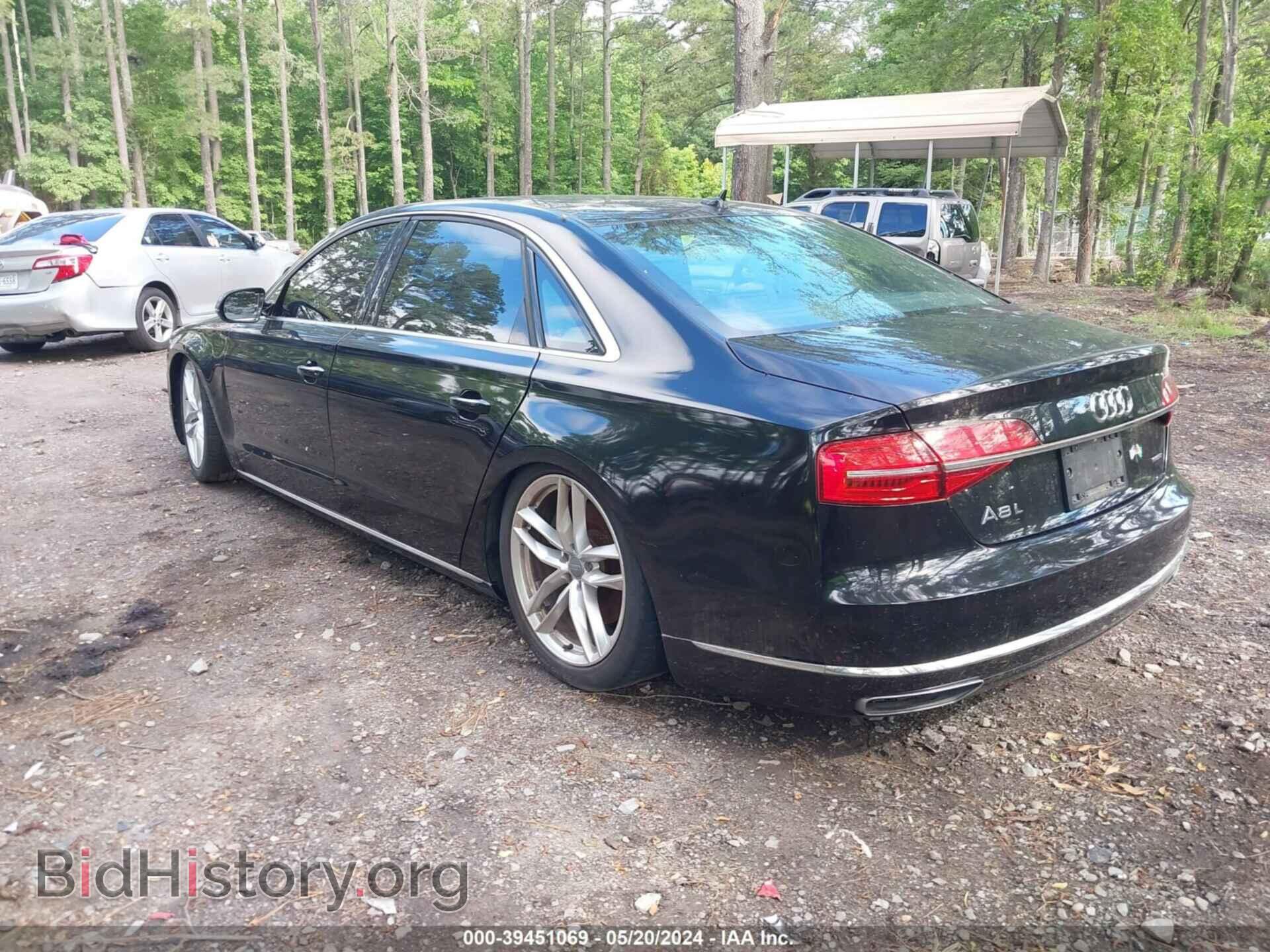 2013 AUDI A8 L - VIN: WAUR2AFD6DN036158 - Фото 3