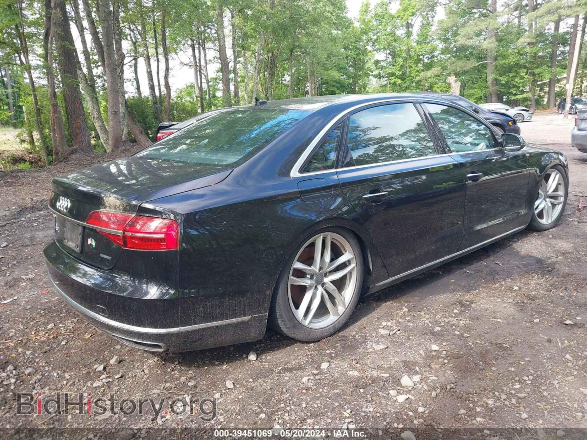 2013 AUDI A8 L - VIN: WAUR2AFD6DN036158 - Фото 4