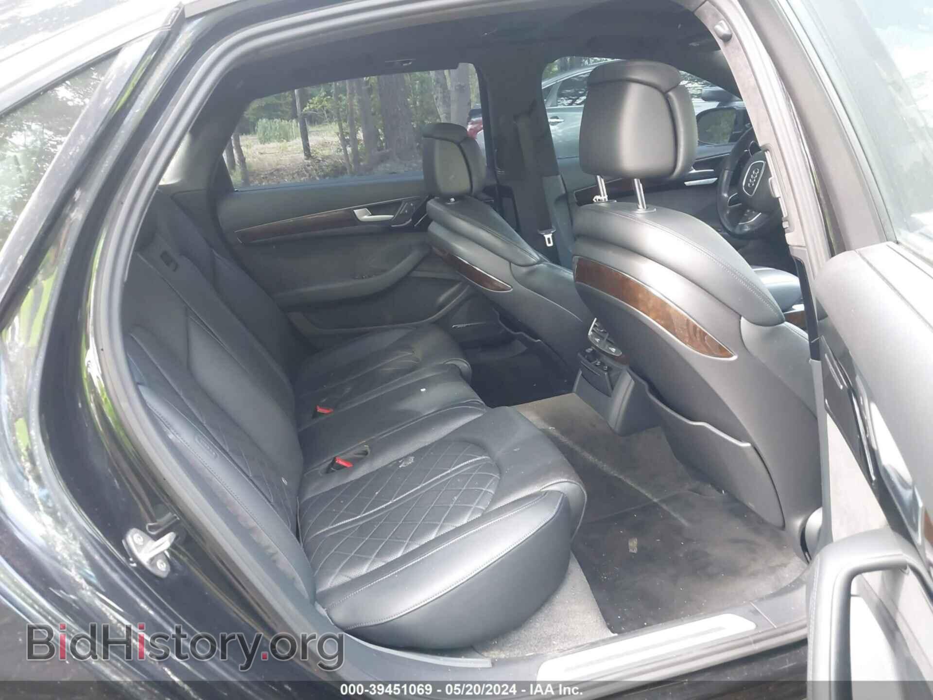 2013 AUDI A8 L - VIN: WAUR2AFD6DN036158 - Фото 8