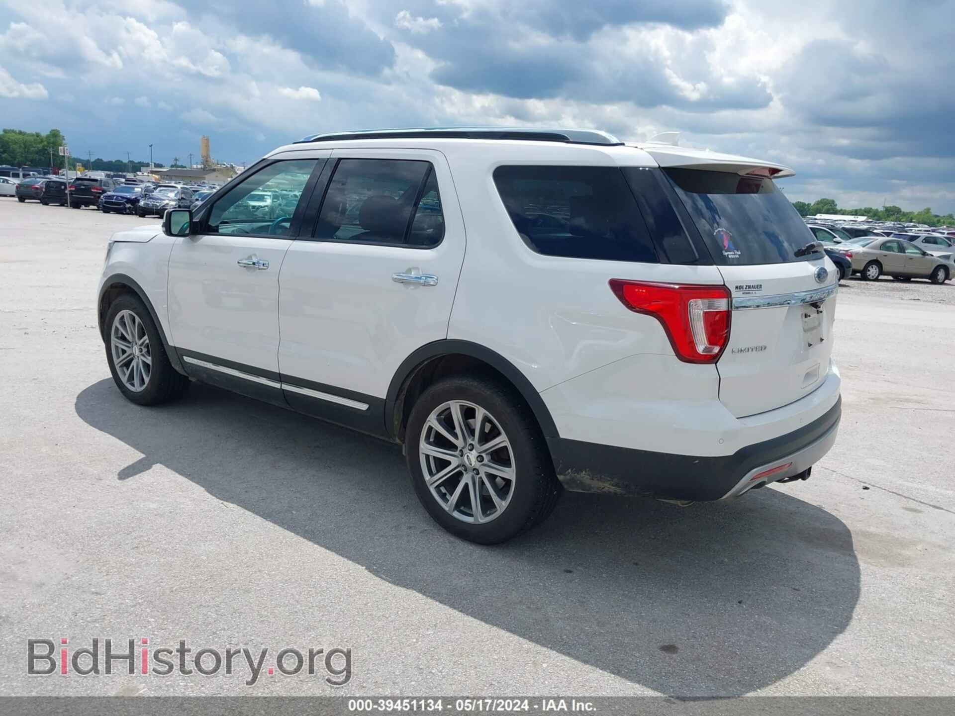 2016 FORD EXPLORER - VIN: 1FM5K7F88GGA70350 - Фото 3
