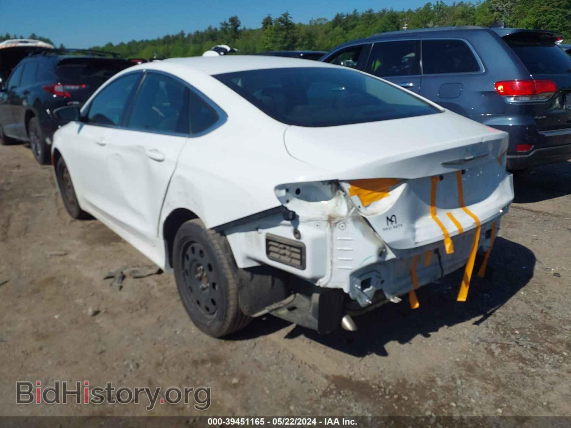 2015 CHRYSLER 200 - VIN: 1C3CCCAB7FN657092 - Фото 3