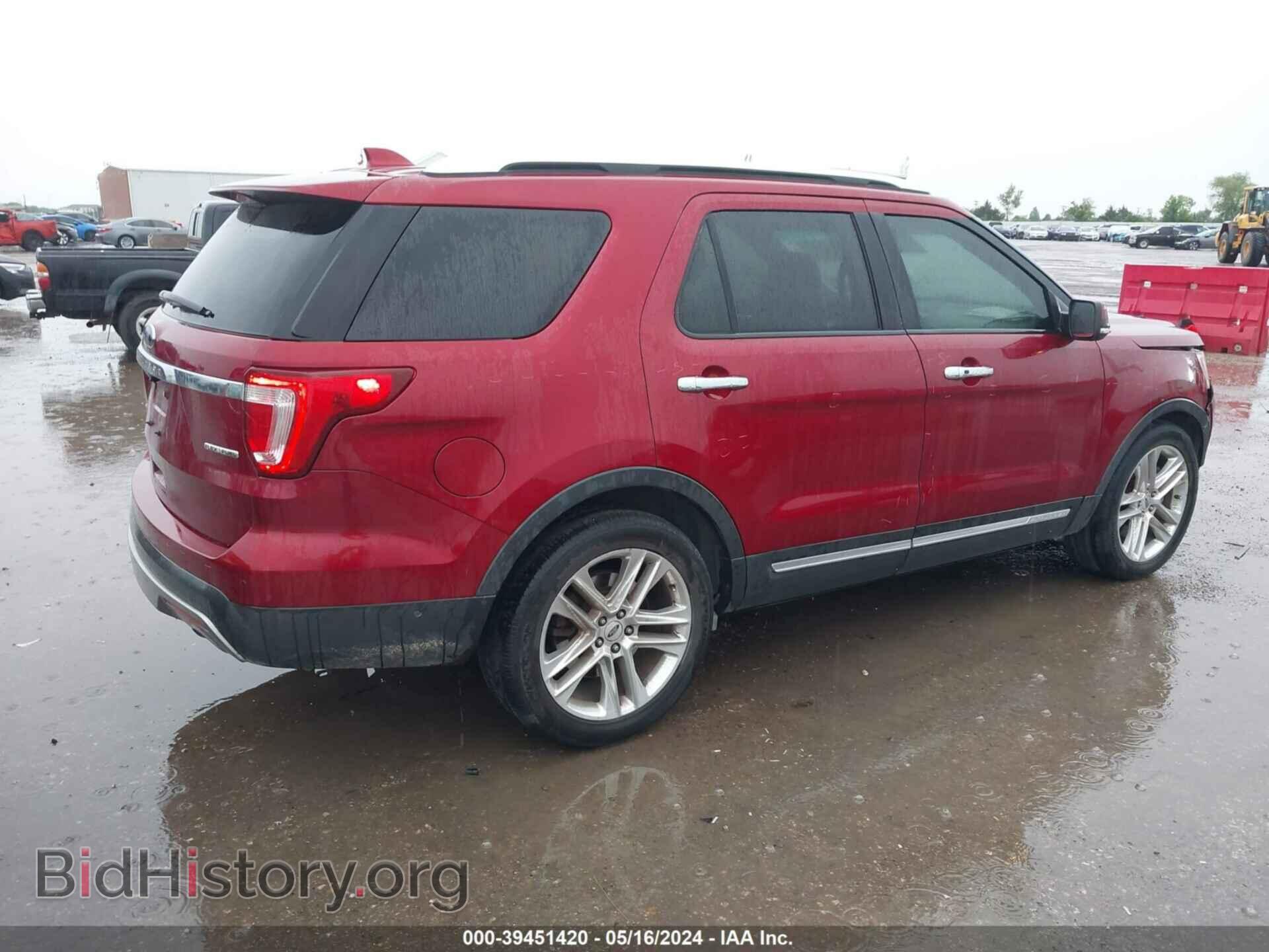 2016 FORD EXPLORER - VIN: 1FM5K7F84GGB71577 - Фото 4