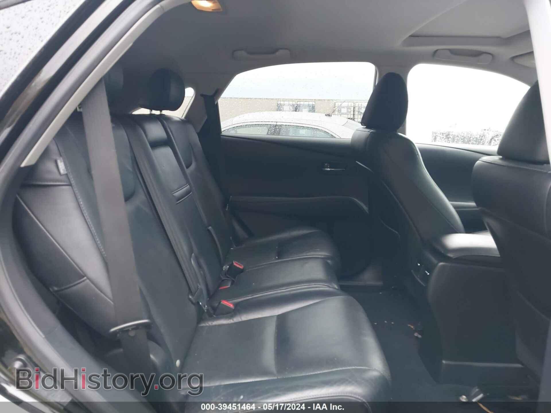 2013 LEXUS RX 450H - VIN: JTJBC1BA0D2440500 - Фото 8