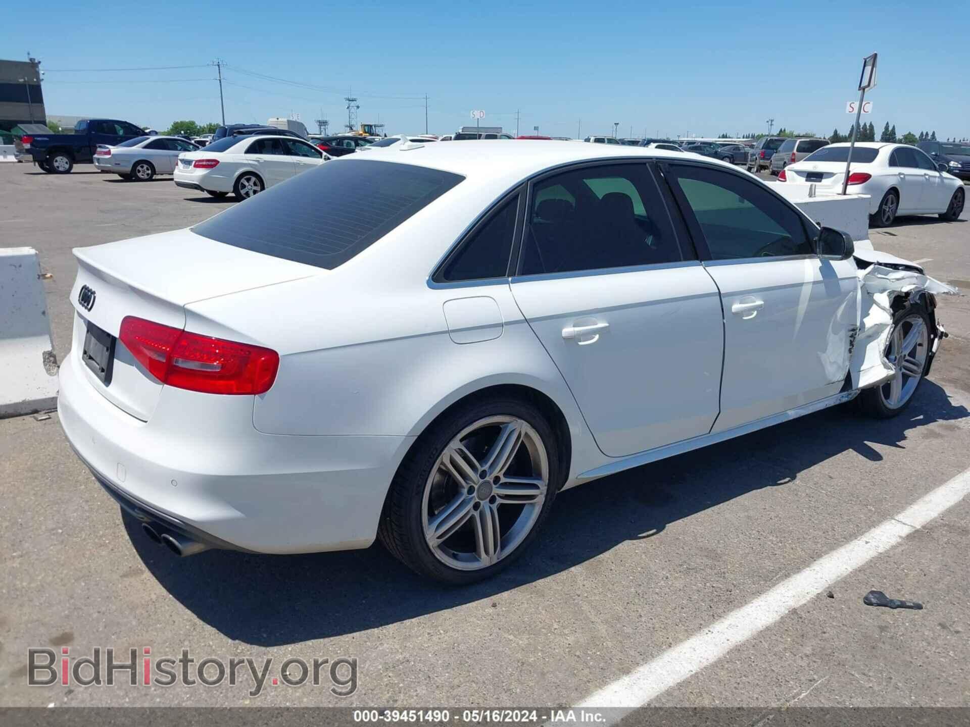 2014 AUDI S4 - VIN: WAUBGAFL4EA040043 - Фото 4