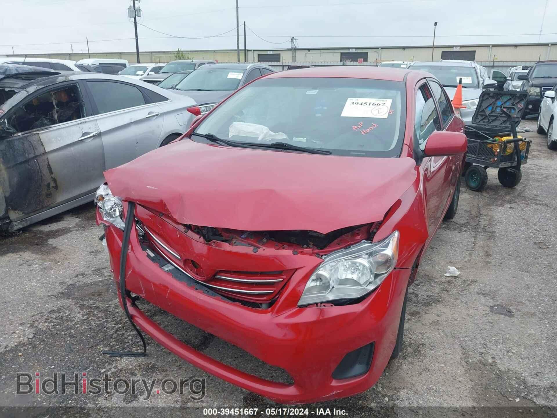 2013 TOYOTA COROLLA - VIN: 5YFBU4EE4DP139083 - Фото 2