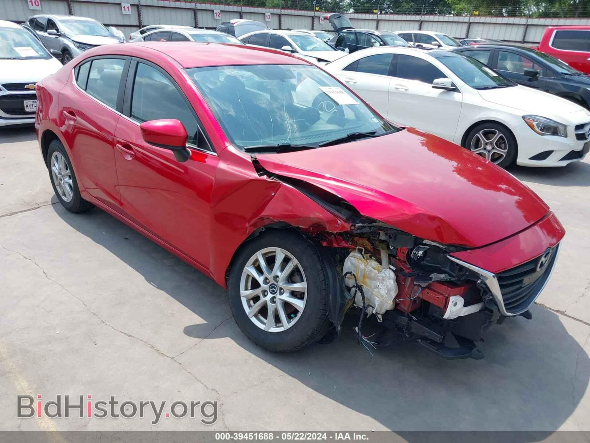Photo JM1BM1V76E1112523 - MAZDA MAZDA3 2014