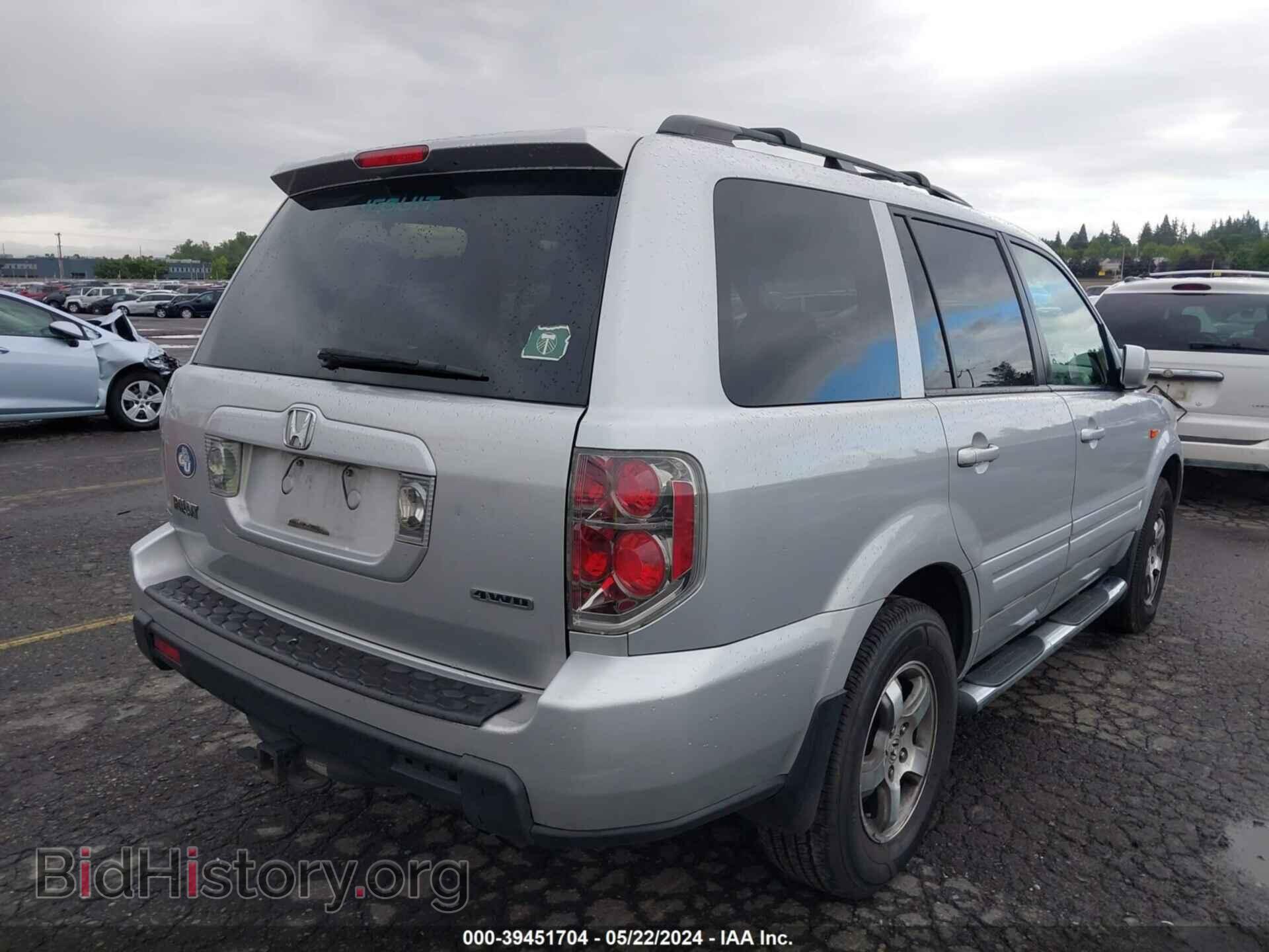 2006 HONDA PILOT - VIN: 2HKYF18596H562210 - Фото 4
