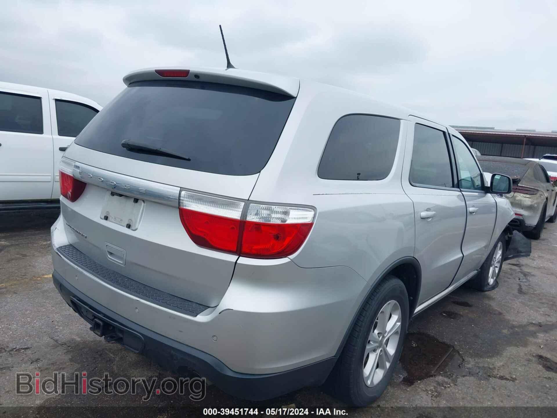 2012 DODGE DURANGO - VIN: 1C4RDHAG2CC335365 - Photo 4