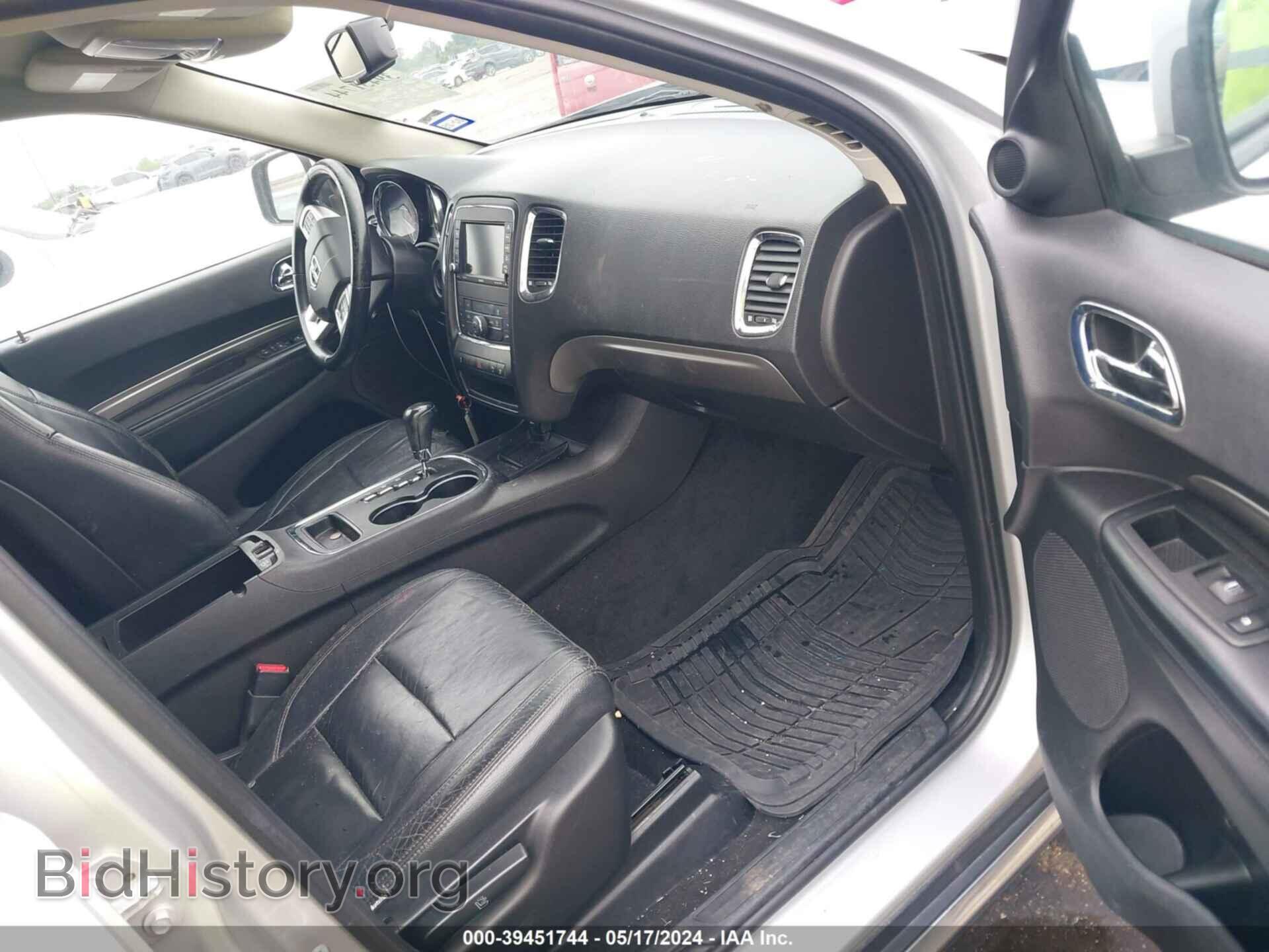 2012 DODGE DURANGO - VIN: 1C4RDHAG2CC335365 - Photo 5