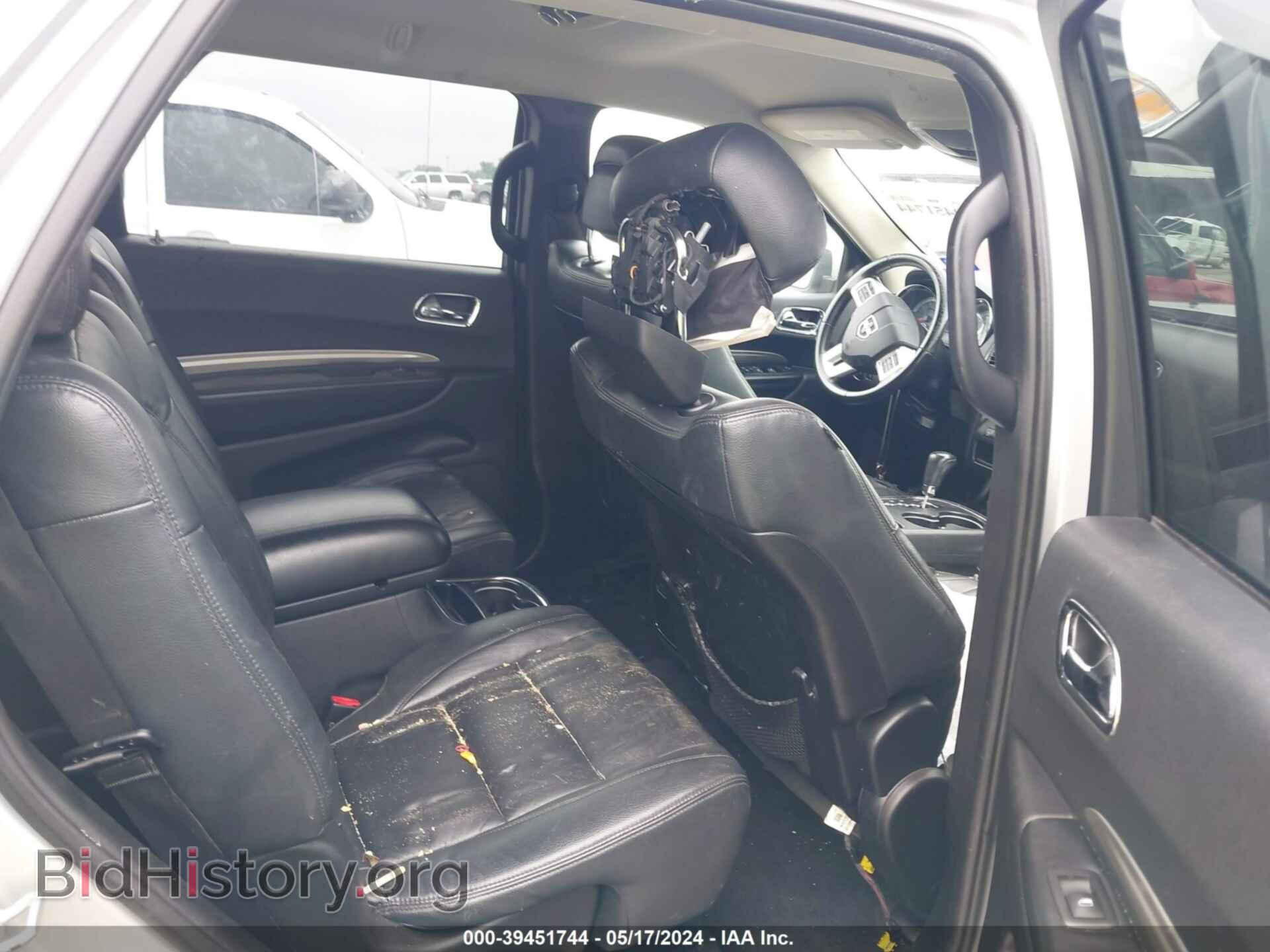 2012 DODGE DURANGO - VIN: 1C4RDHAG2CC335365 - Photo 8