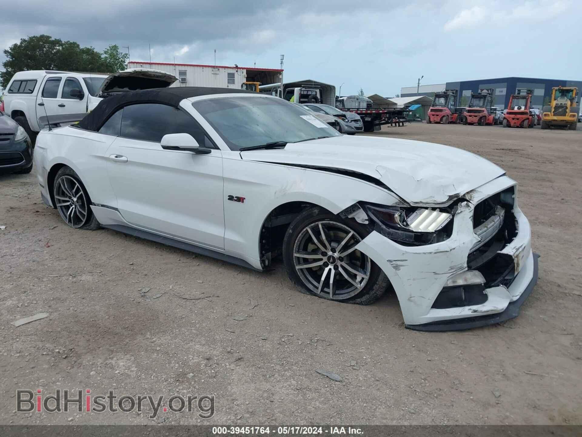 Photo 1FATP8UH4F5417341 - FORD MUSTANG 2015