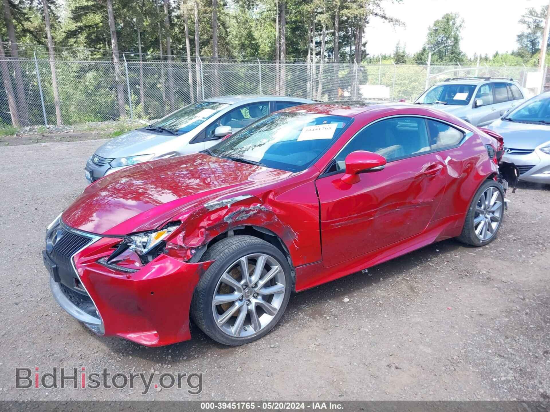 2015 LEXUS RC 350 - VIN: JTHSE5BC1F5000937 - Photo 2