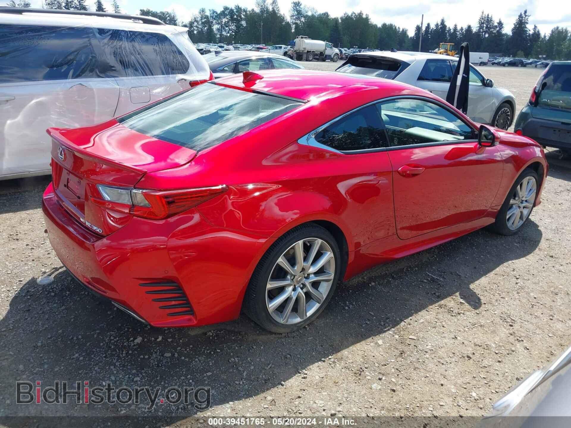 2015 LEXUS RC 350 - VIN: JTHSE5BC1F5000937 - Photo 4
