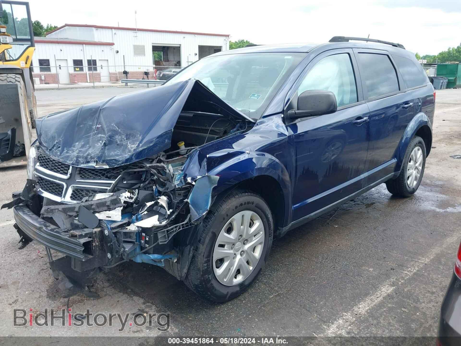 2018 DODGE JOURNEY - VIN: 3C4PDCAB6JT447795 - Фото 2
