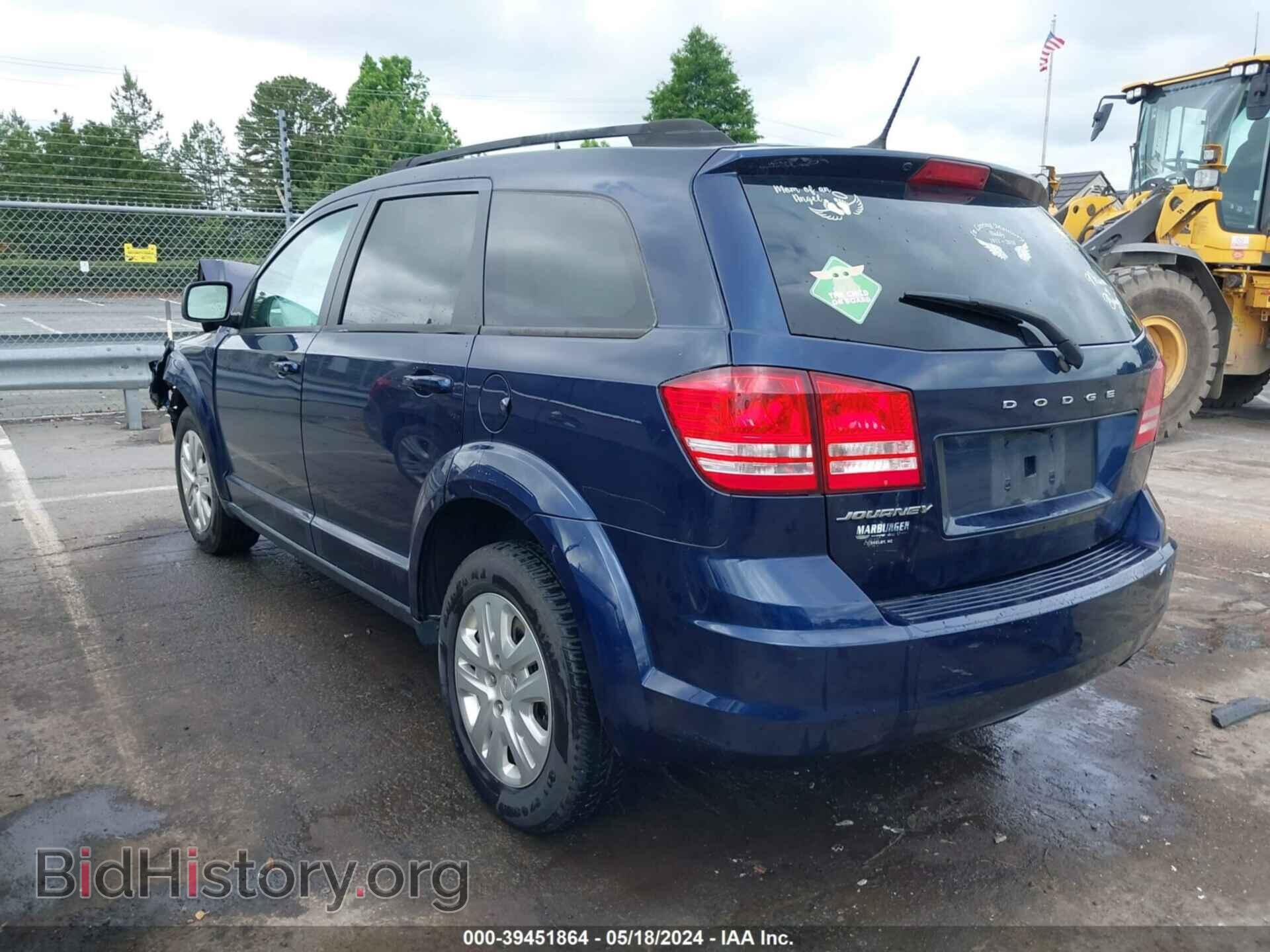 2018 DODGE JOURNEY - VIN: 3C4PDCAB6JT447795 - Фото 3