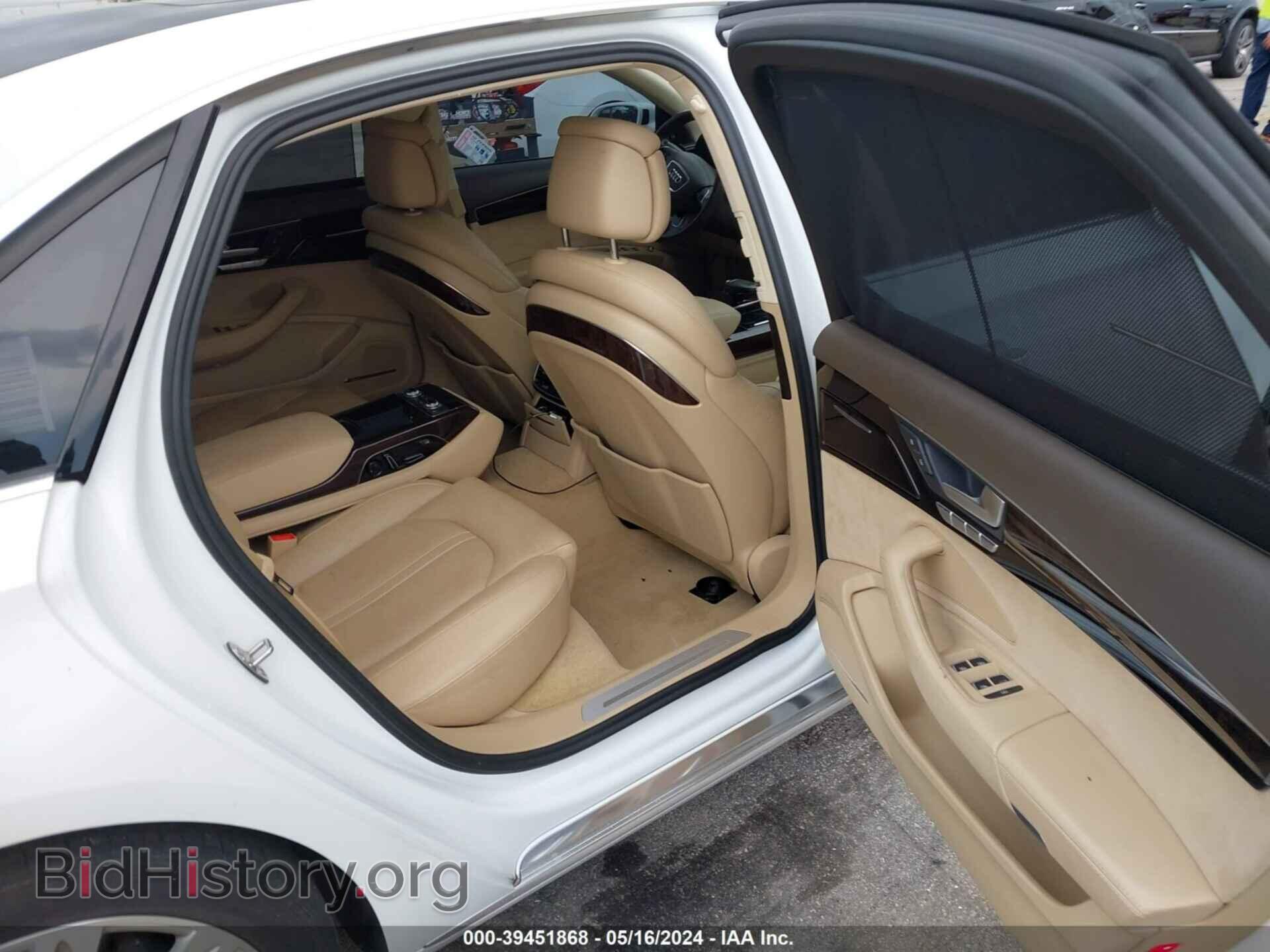 2012 AUDI A8 L - VIN: WAURVAFD2CN023325 - Фото 8
