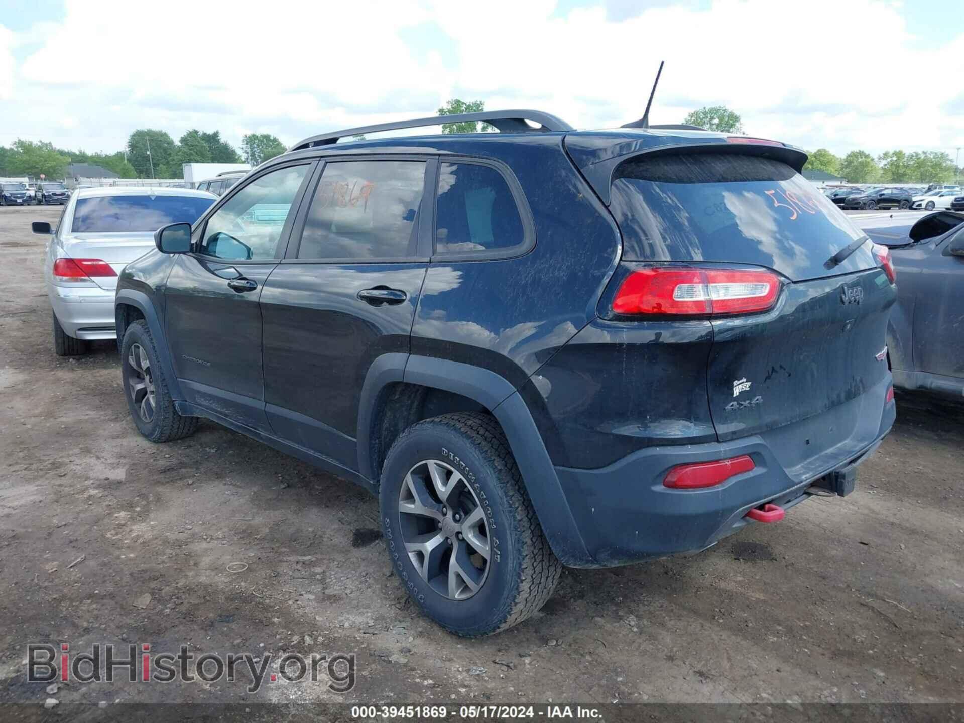 2016 JEEP CHEROKEE - VIN: 1C4PJMBS8GW168476 - Фото 3