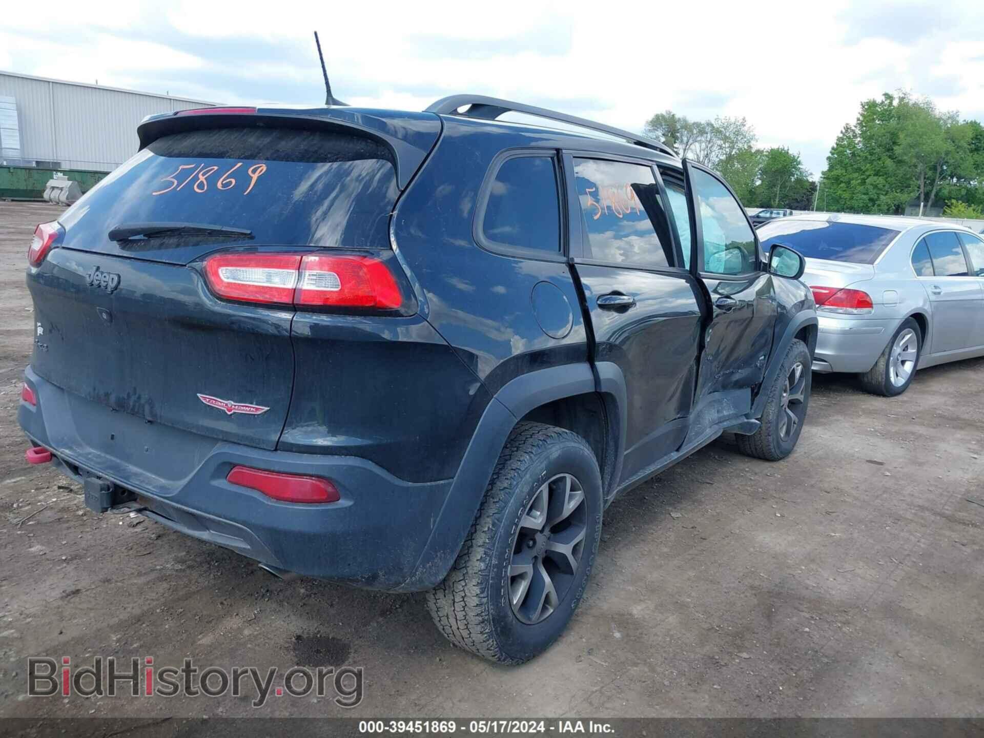 2016 JEEP CHEROKEE - VIN: 1C4PJMBS8GW168476 - Фото 4