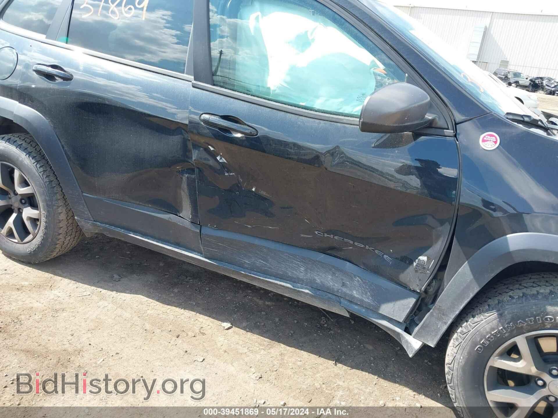 2016 JEEP CHEROKEE - VIN: 1C4PJMBS8GW168476 - Фото 6