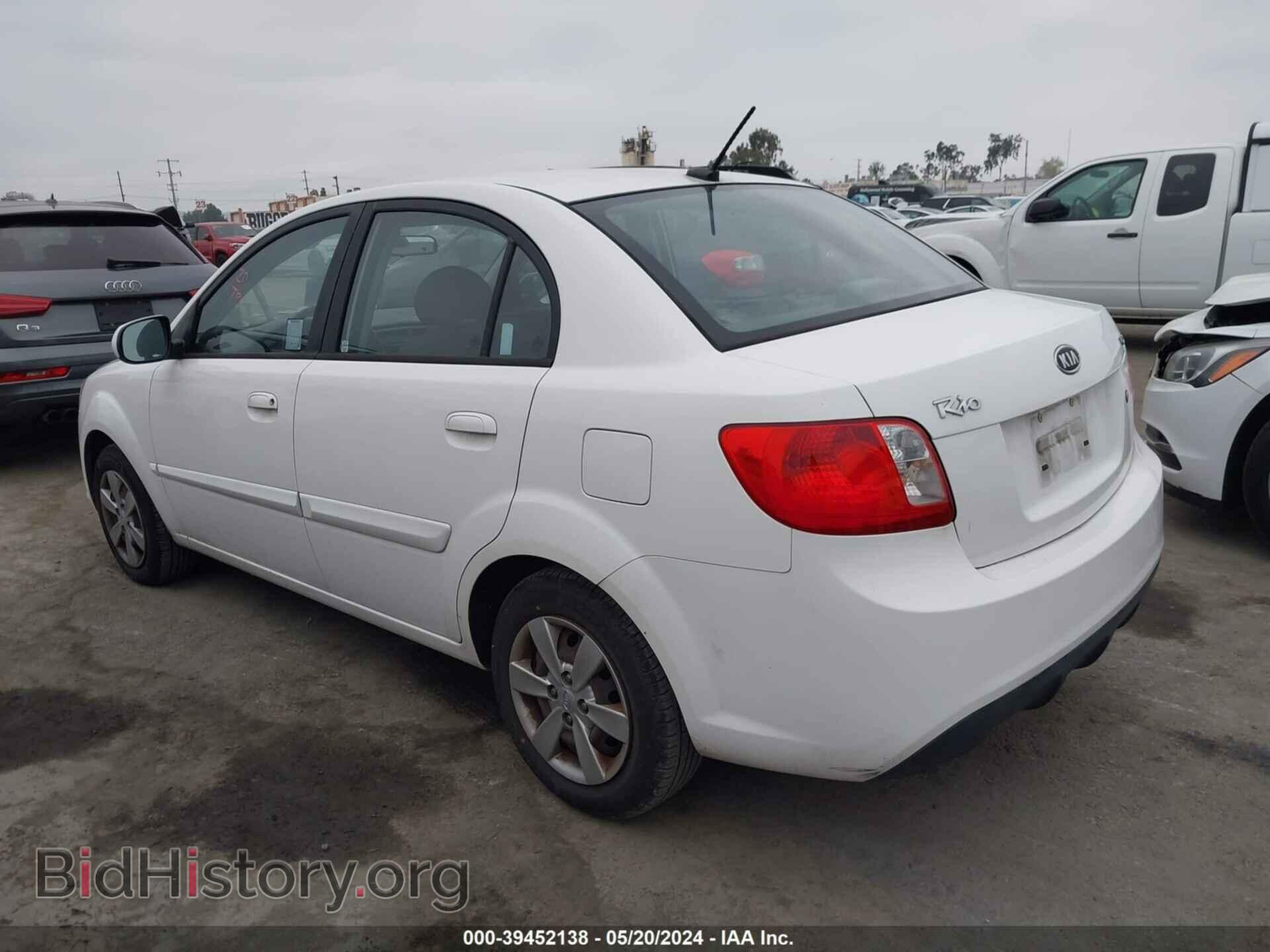 2011 KIA RIO - VIN: KNADH4A33B6849787 - Фото 3