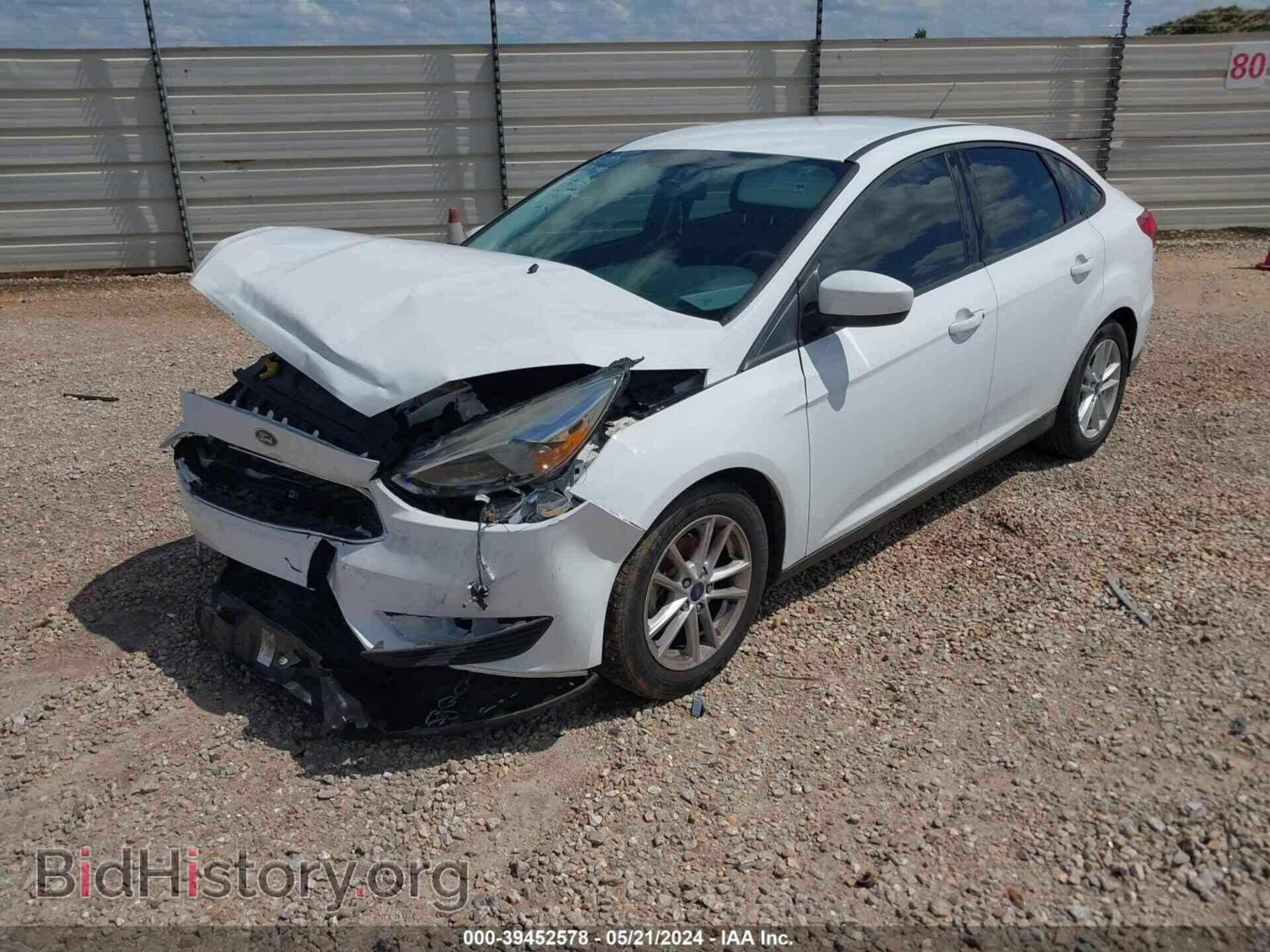 2018 FORD FOCUS - VIN: 1FADP3F21JL214251 - Фото 2
