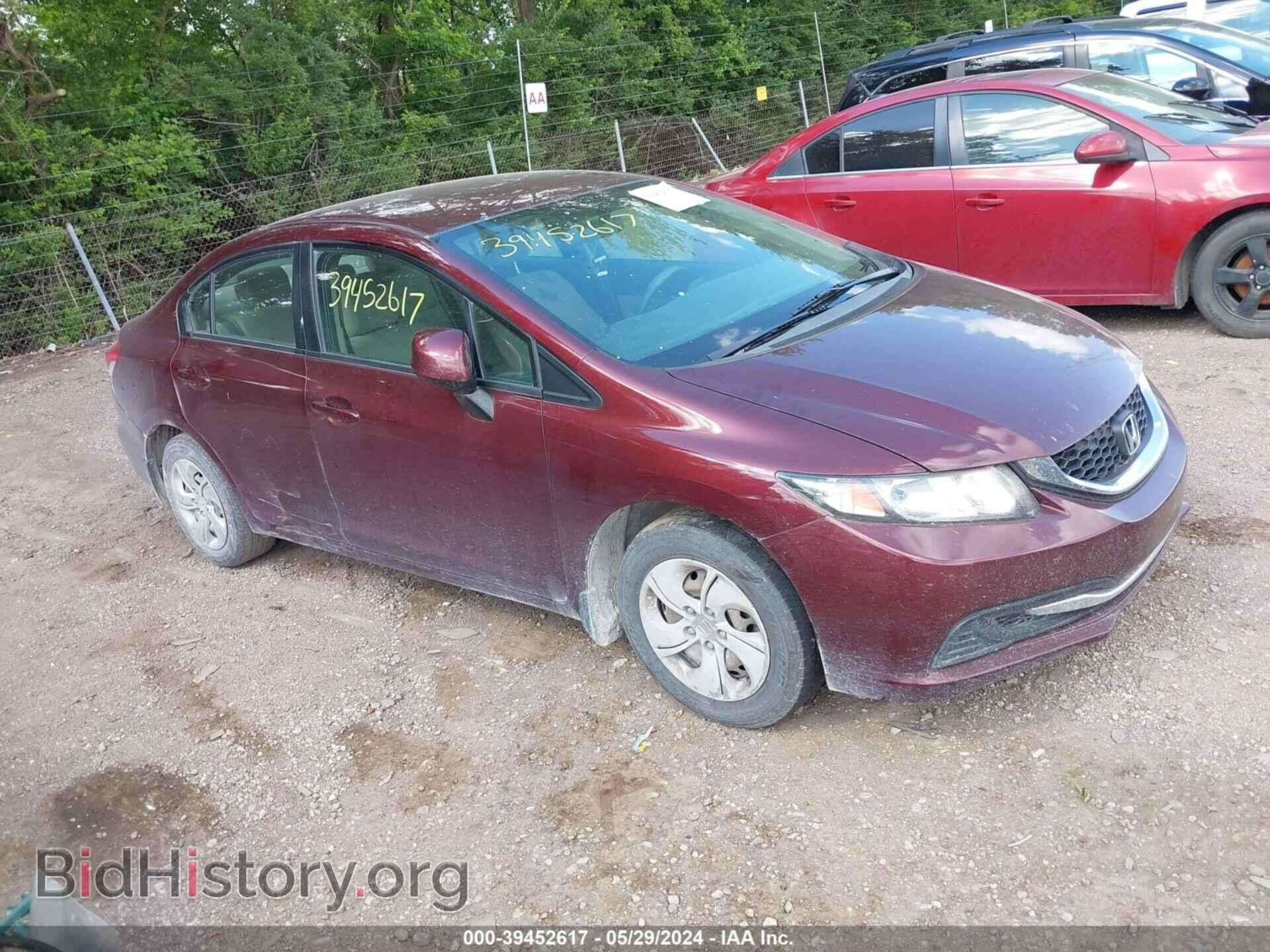 Photo 19XFB2F55DE060775 - HONDA CIVIC 2013