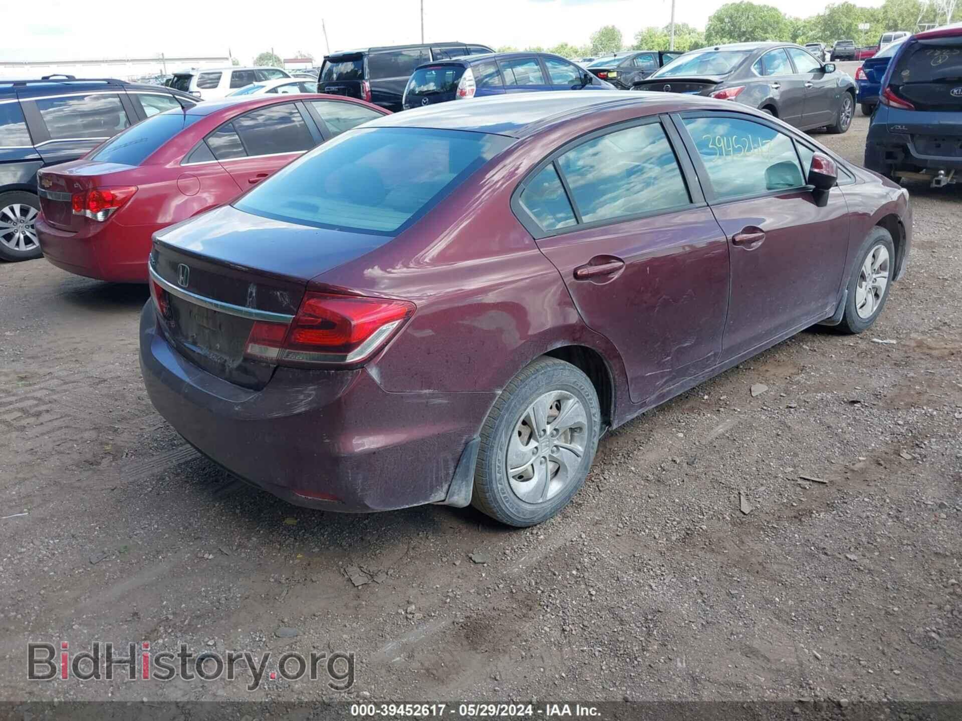 2013 HONDA CIVIC - VIN: 19XFB2F55DE060775 - Фото 4