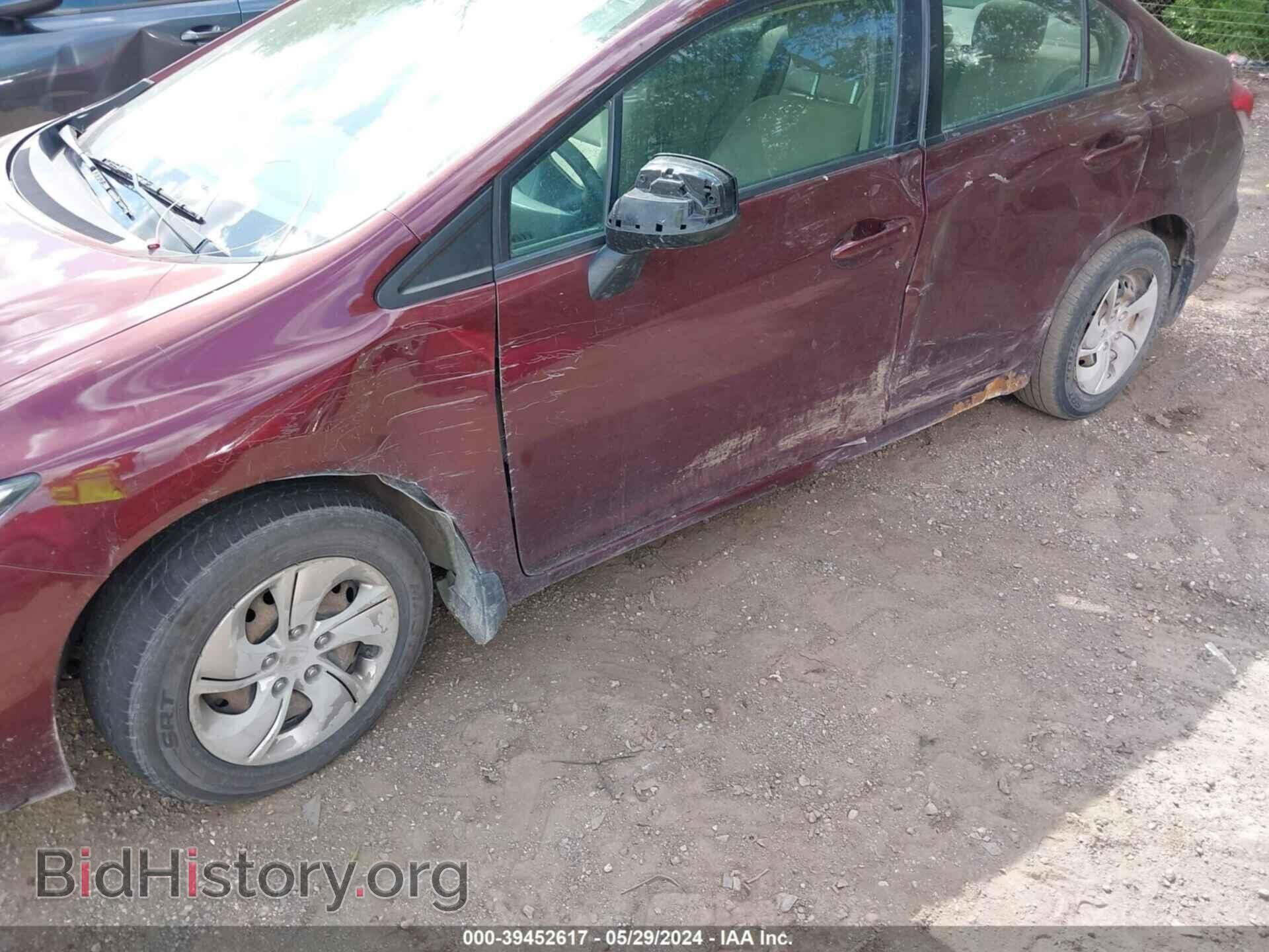 2013 HONDA CIVIC - VIN: 19XFB2F55DE060775 - Фото 6