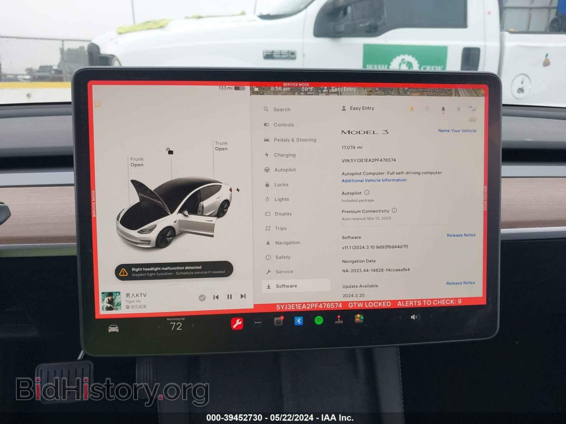 2023 TESLA MODEL 3 - VIN: 5YJ3E1EA2PF476574 - Фото 19