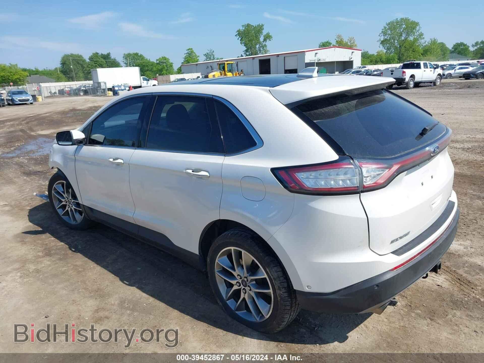2016 FORD EDGE - VIN: 2FMPK4K9XGBB08268 - Фото 3