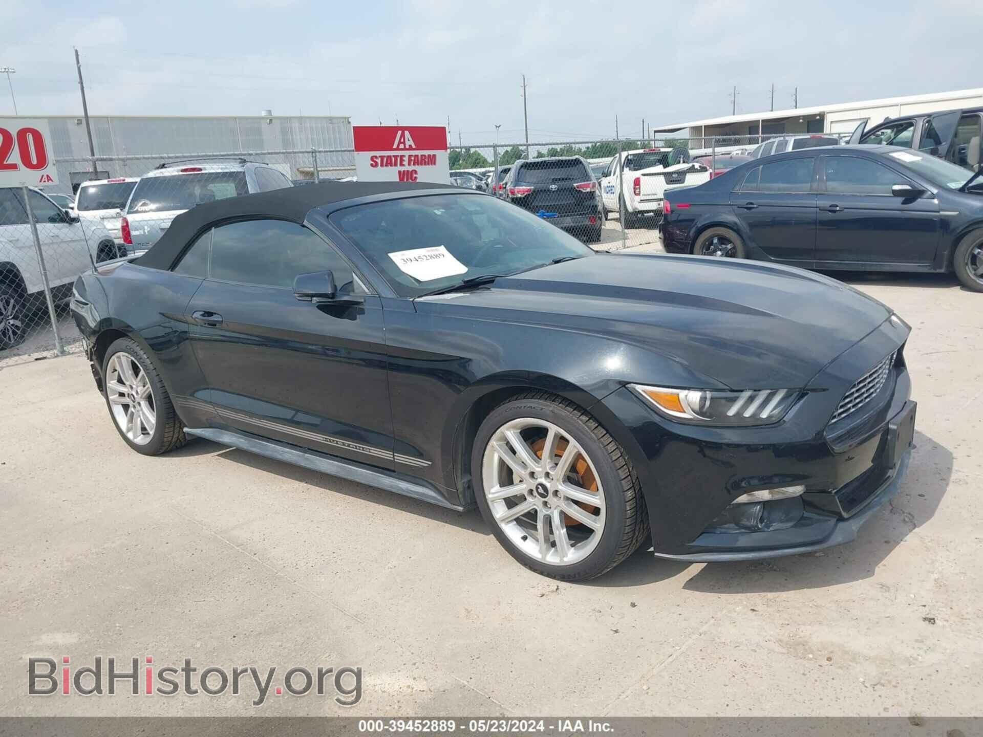 Photo 1FATP8UH5H5329952 - FORD MUSTANG 2017