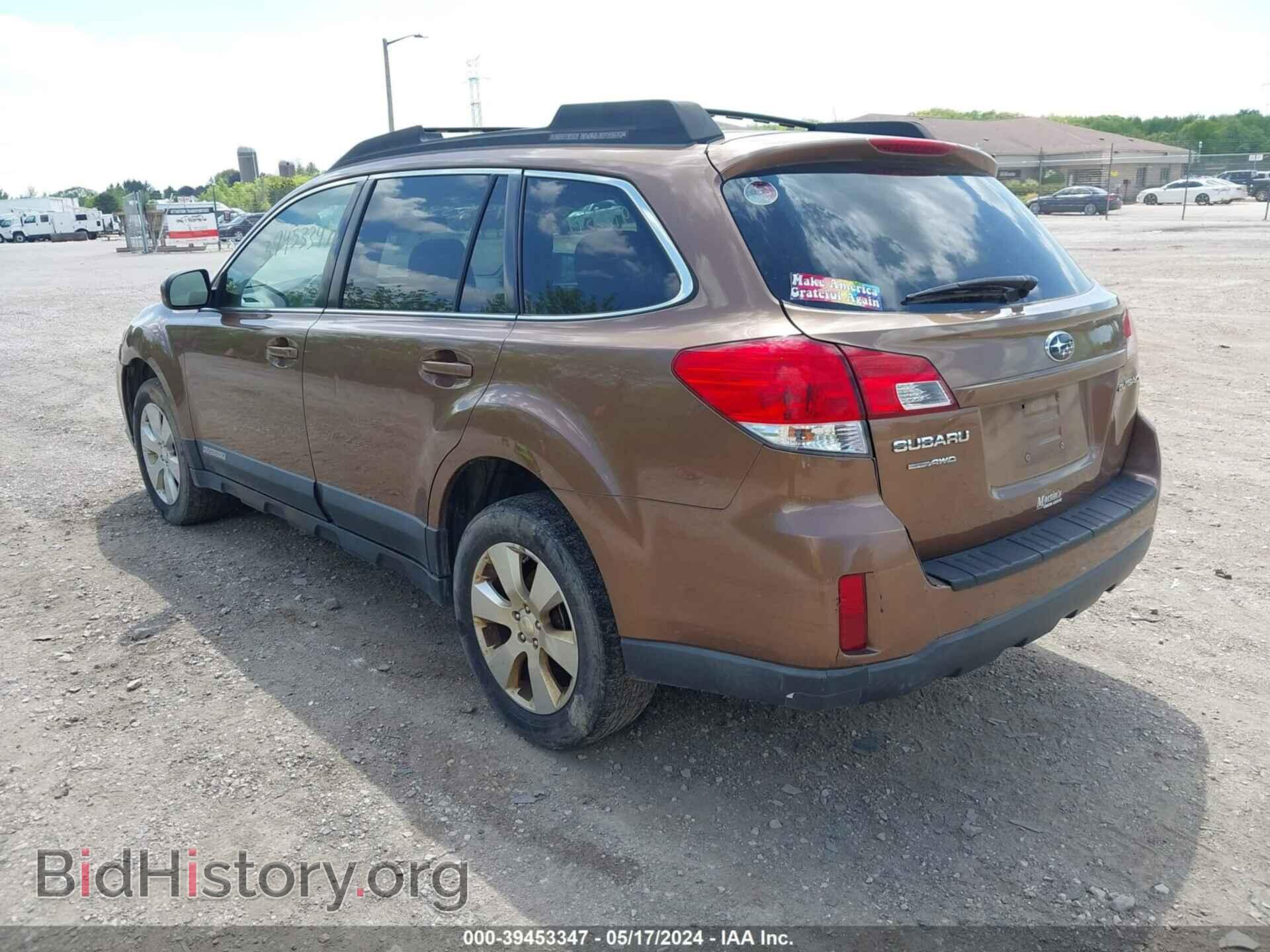 2011 SUBARU OUTBACK - VIN: 4S4BRCCC9B3335020 - Фото 3