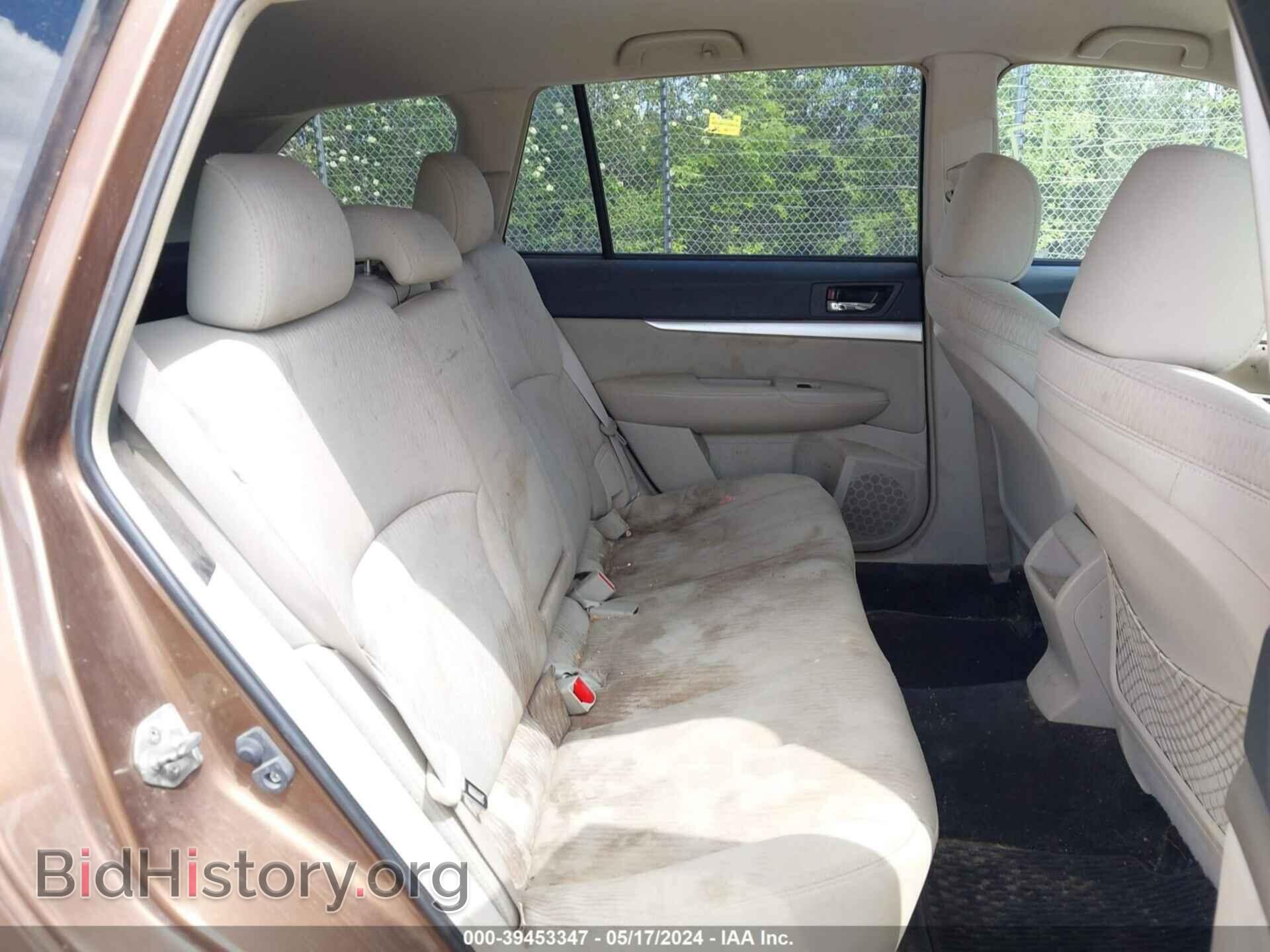 2011 SUBARU OUTBACK - VIN: 4S4BRCCC9B3335020 - Фото 8