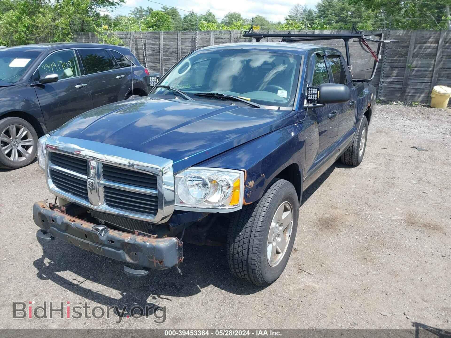 2006 DODGE DAKOTA - VIN: 1D7HW48N16S641346 - Фото 2