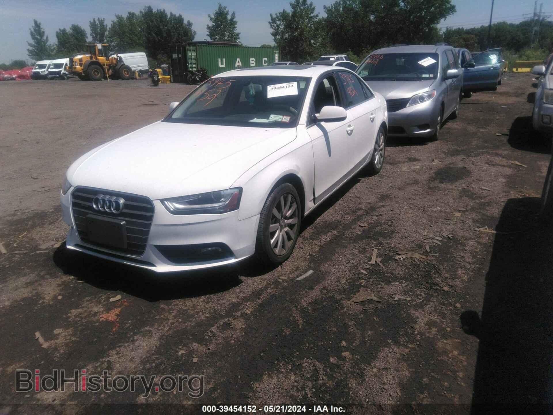 2013 AUDI A4 - VIN: WAUBFAFL7DN044372 - Photo 2