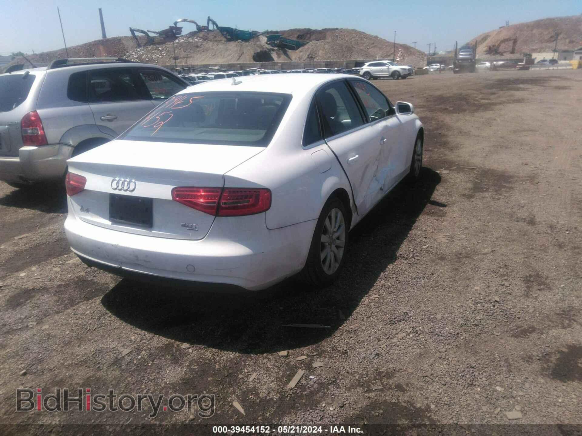 2013 AUDI A4 - VIN: WAUBFAFL7DN044372 - Photo 4
