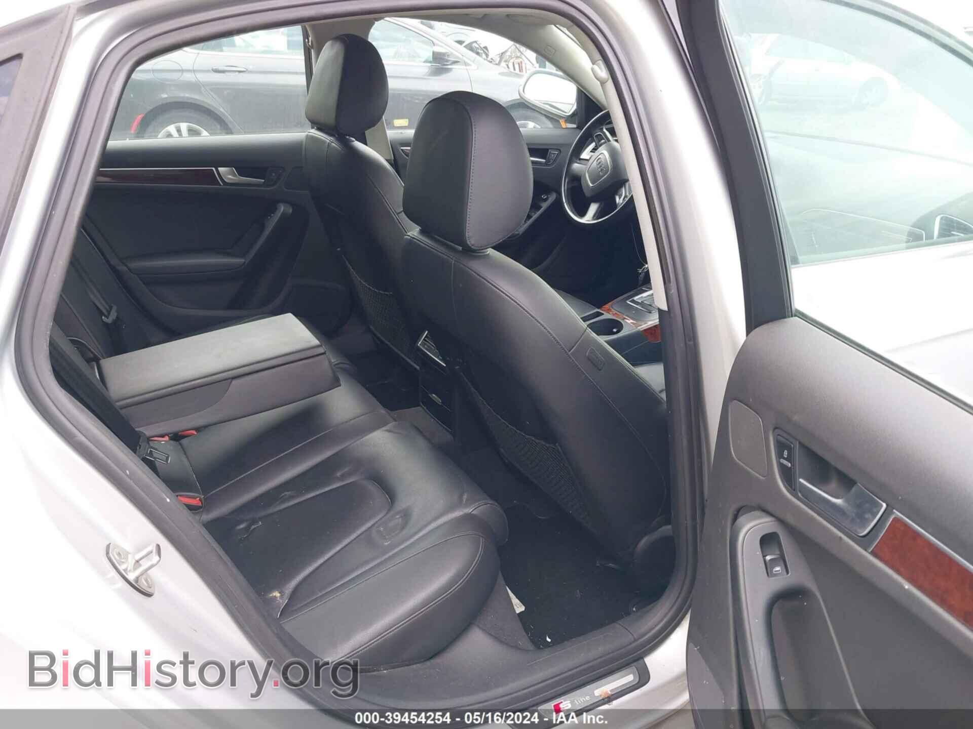 2012 AUDI A4 - VIN: WAUFFAFL2CA039927 - Фото 8
