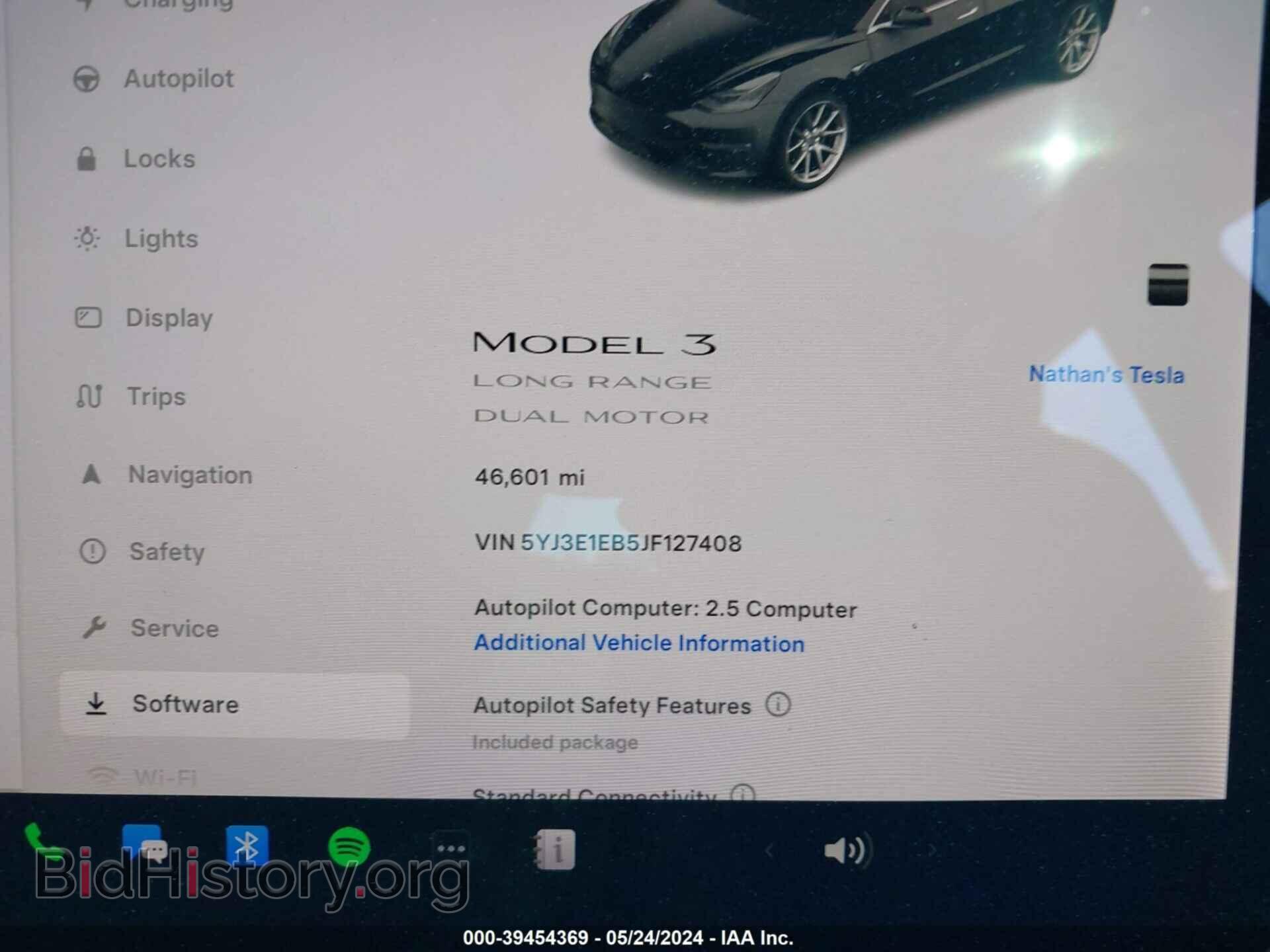 2018 TESLA MODEL 3 - VIN: 5YJ3E1EB5JF127408 - Photo 7