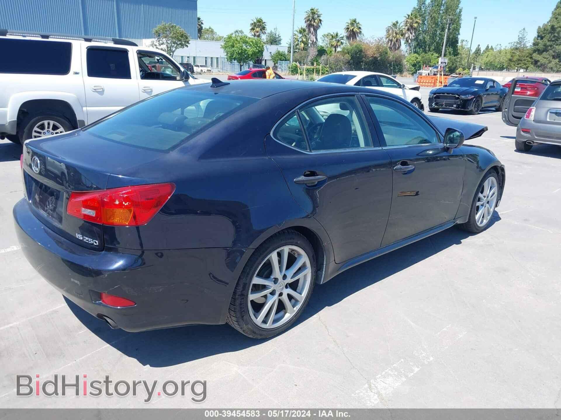 2007 LEXUS IS 250 - VIN: JTHBK262675039999 - Фото 4