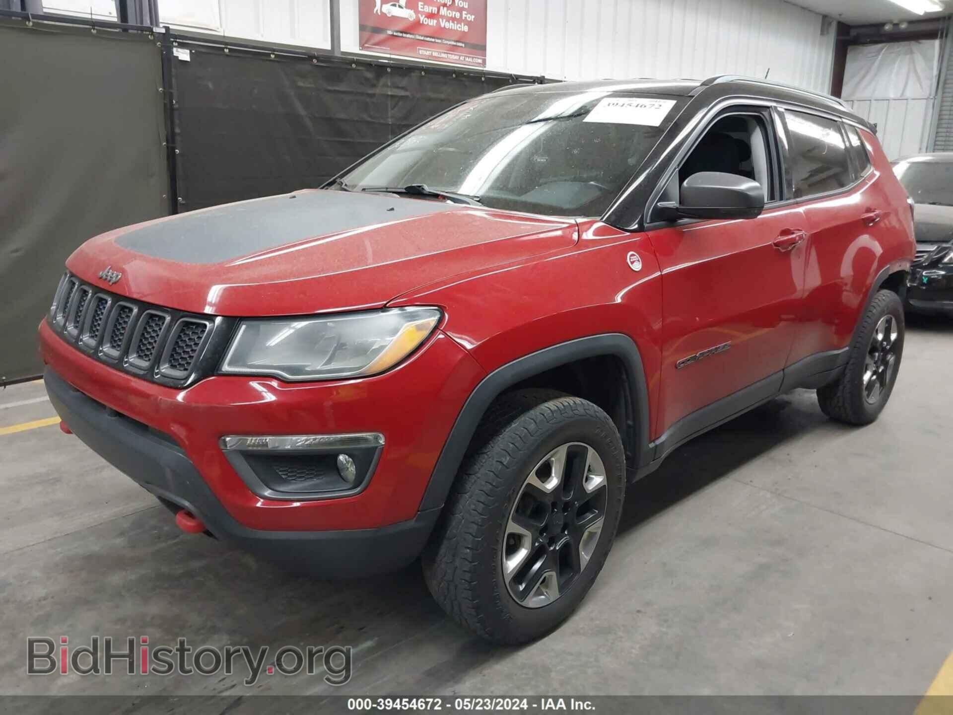 2018 JEEP COMPASS - VIN: 3C4NJDDB5JT342845 - Фото 2