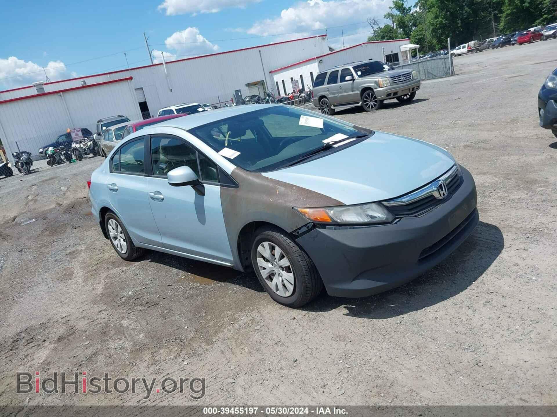 Photo JHMFB2F52CS002679 - HONDA CIVIC 2012