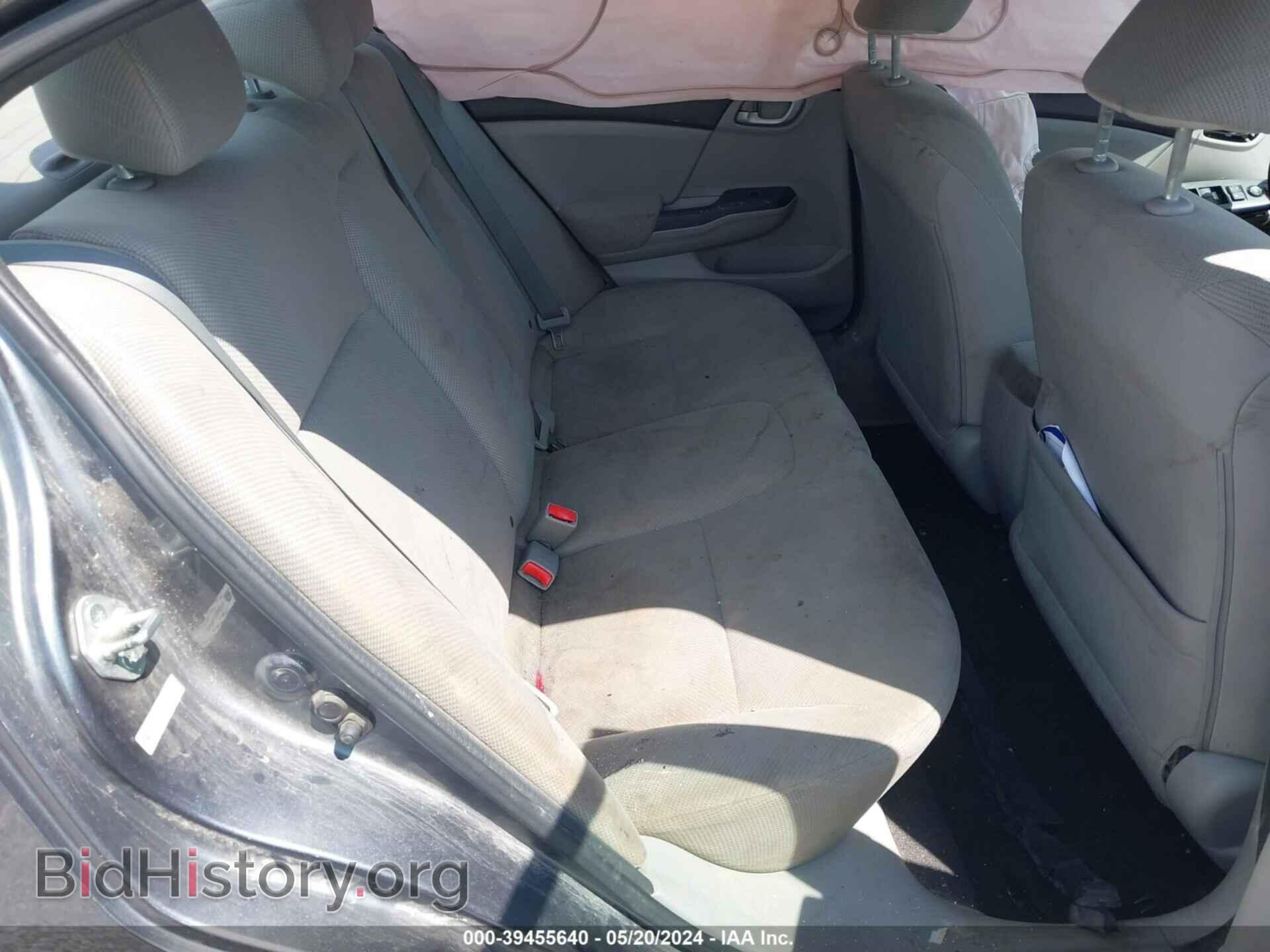 2012 HONDA CIVIC - VIN: 19XFB2F57CE100563 - Фото 8