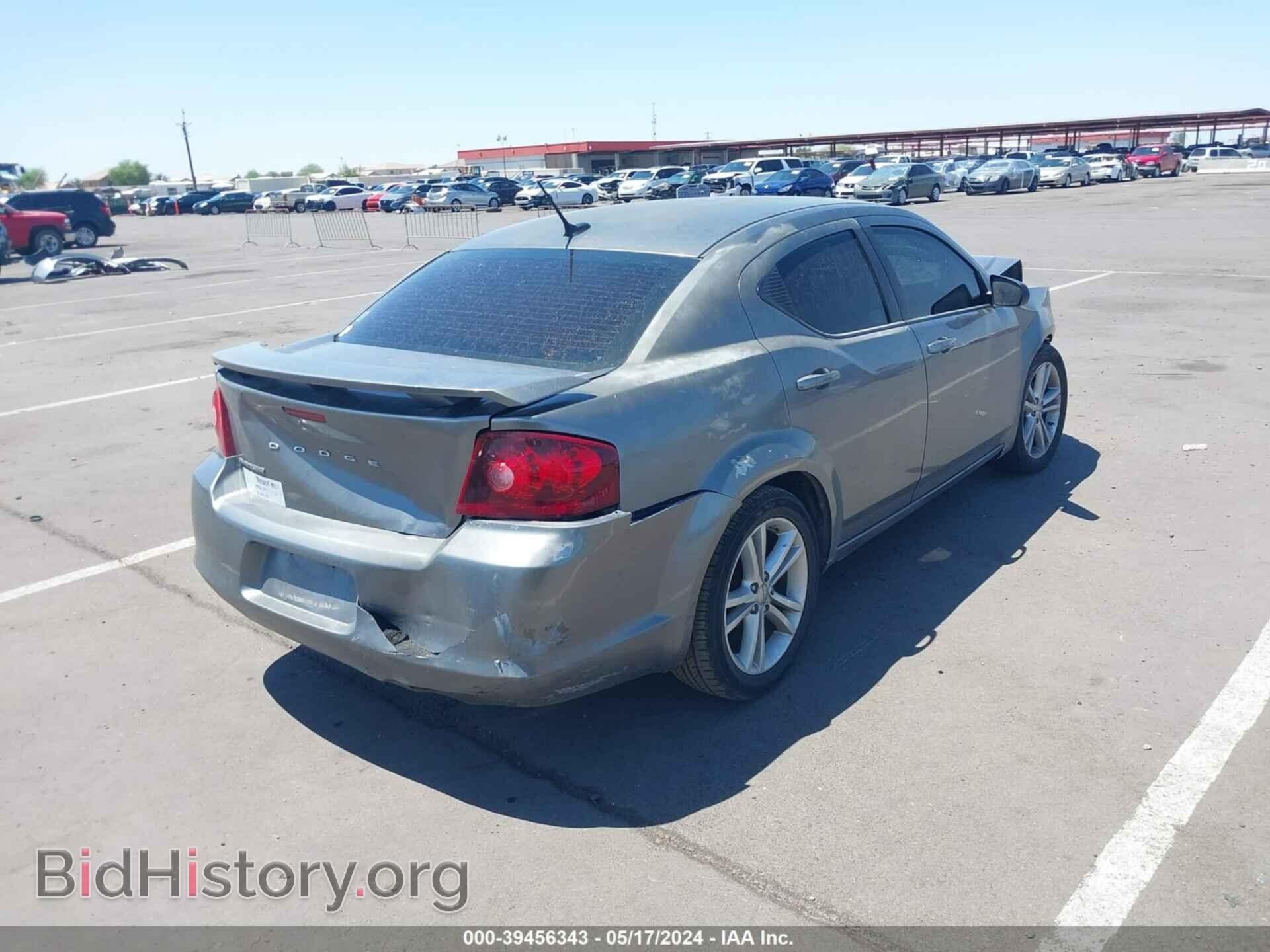 2012 DODGE AVENGER - VIN: 1C3CDZAG6CN260934 - Фото 4