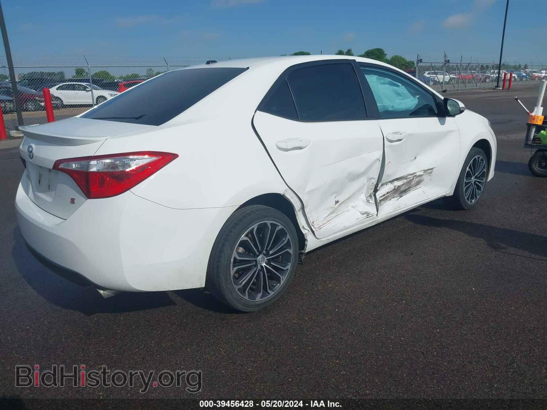2014 TOYOTA COROLLA - VIN: 5YFBURHEXEP140796 - Фото 4