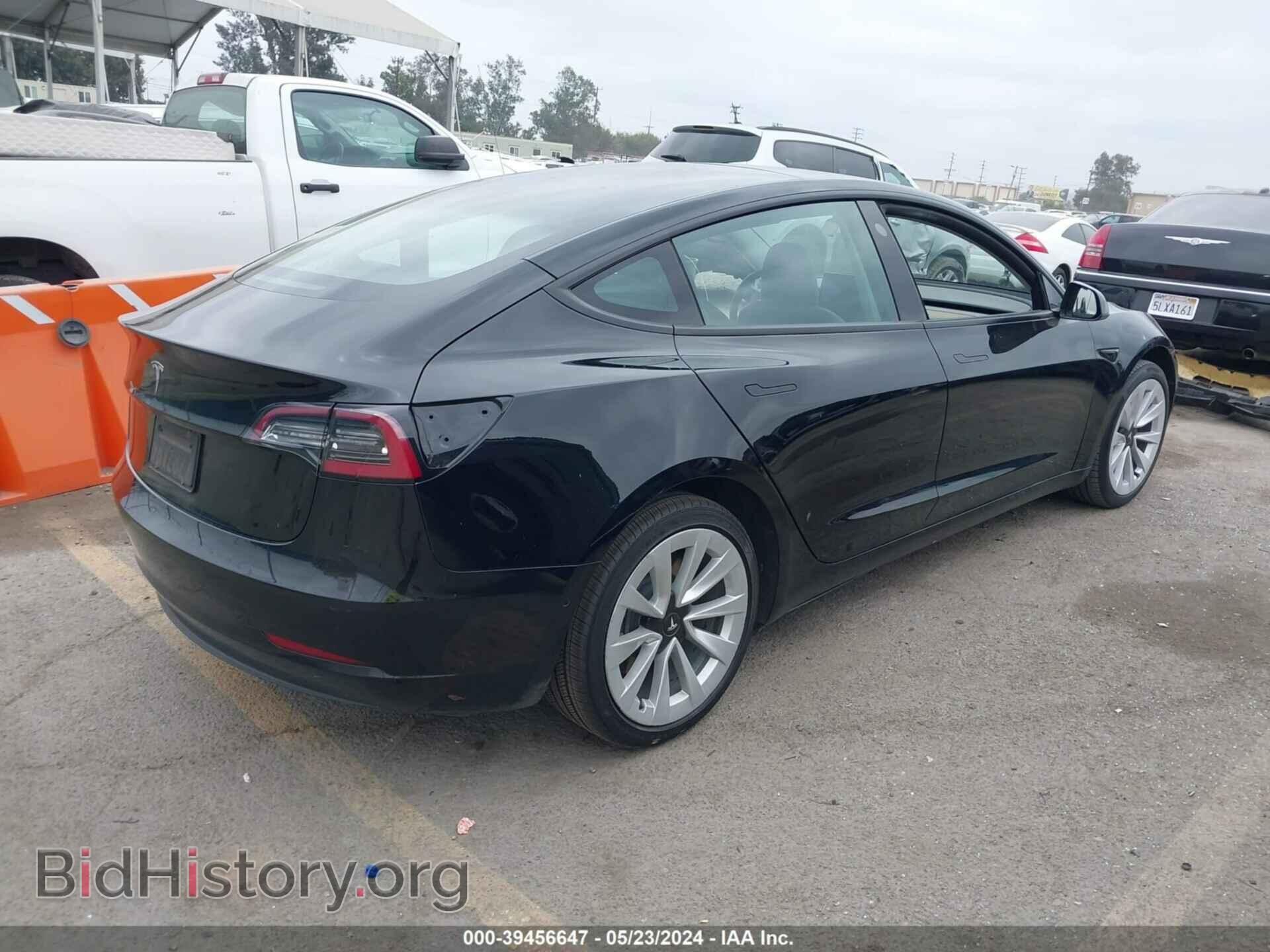 2022 TESLA MODEL 3 - VIN: 5YJ3E1EA3NF129087 - Фото 4