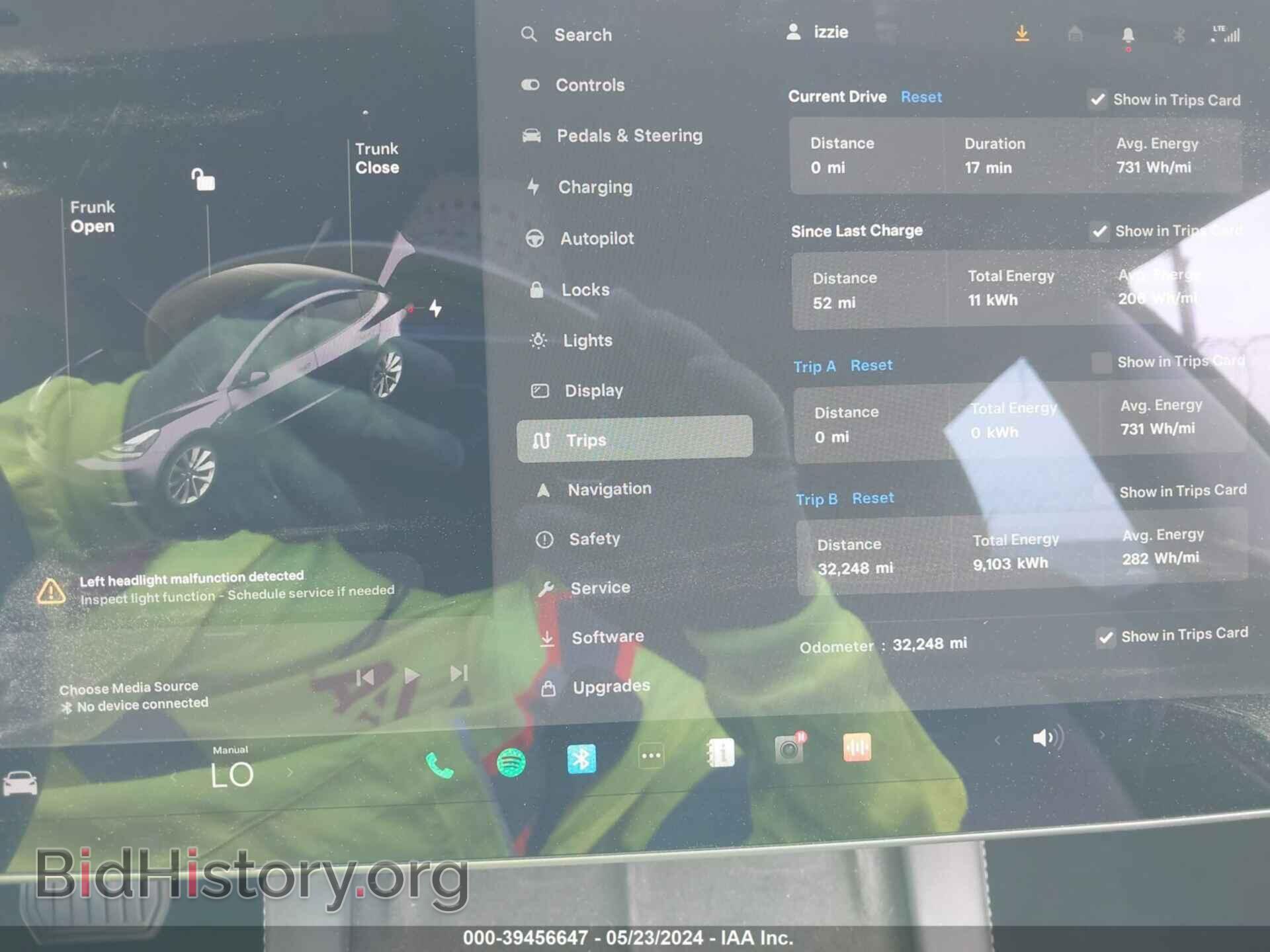 2022 TESLA MODEL 3 - VIN: 5YJ3E1EA3NF129087 - Фото 7