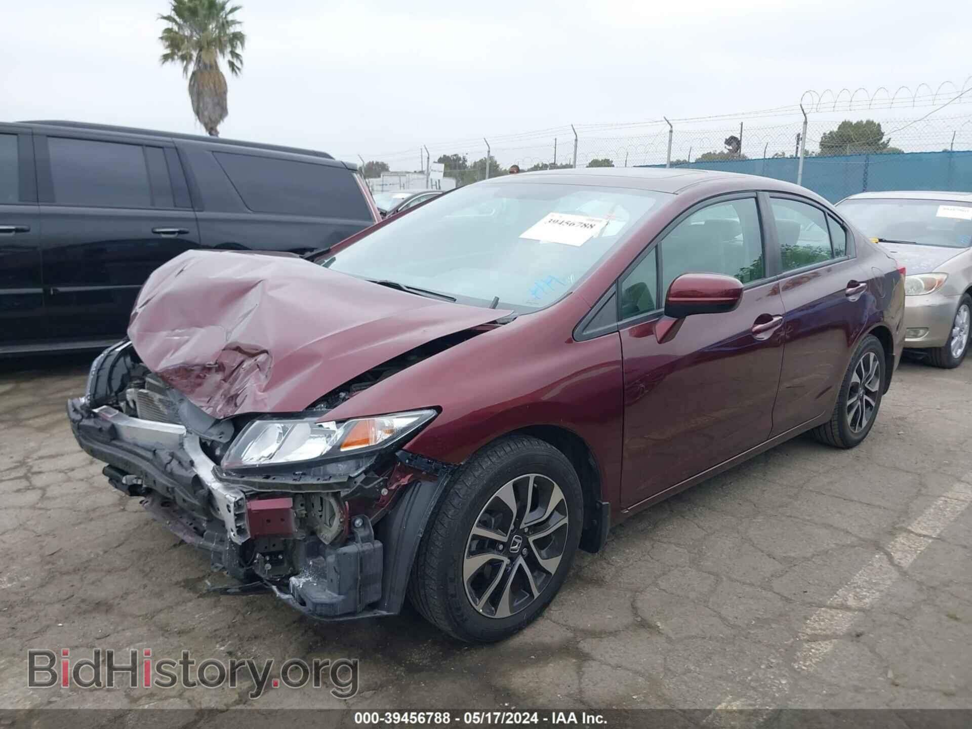 2014 HONDA CIVIC - VIN: 19XFB2F8XEE258151 - Фото 2